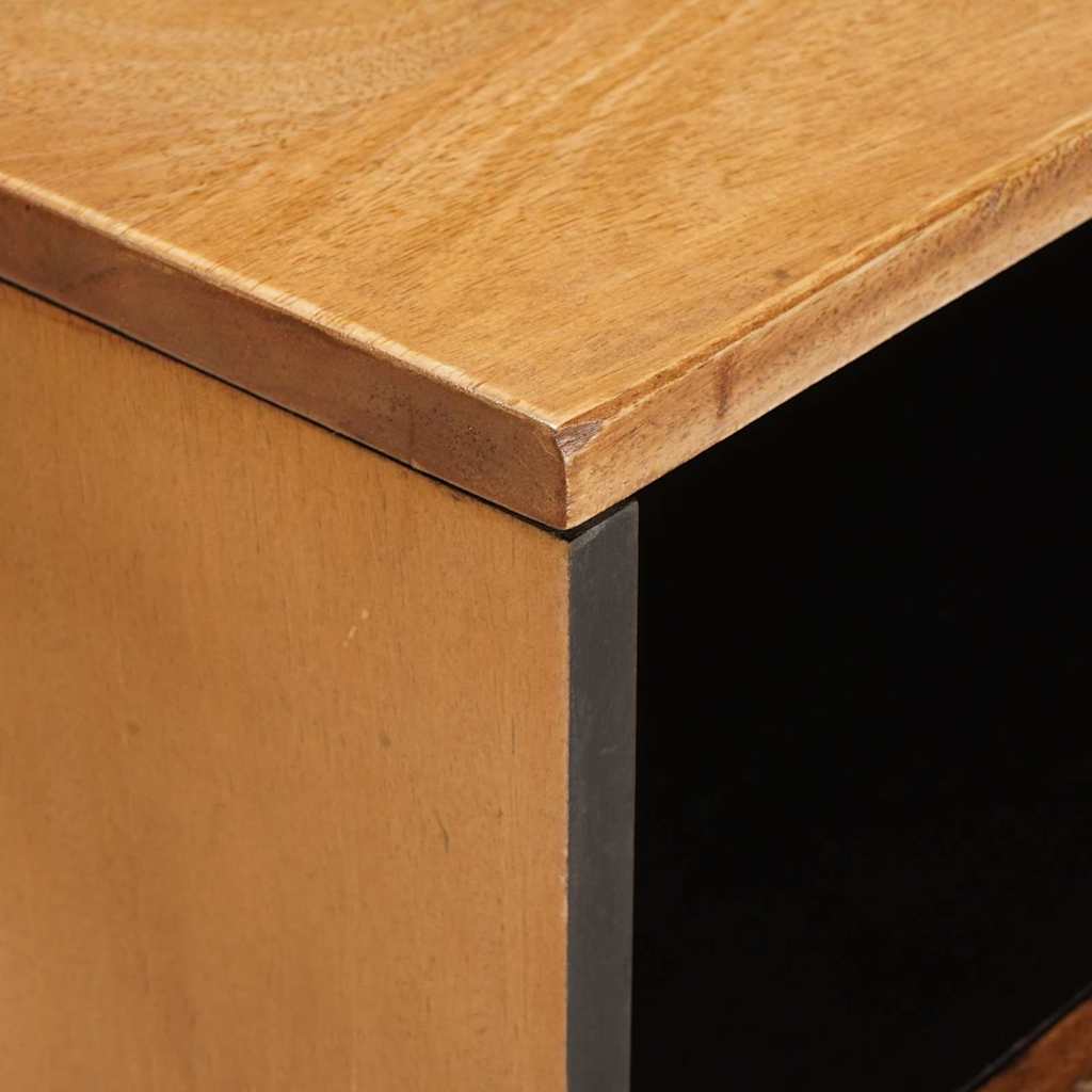 vidaXL Κομοδίνο Ανοιχτό καφέ 50 x 33 x 62 εκ. Μασίφ ξύλο ακακίας