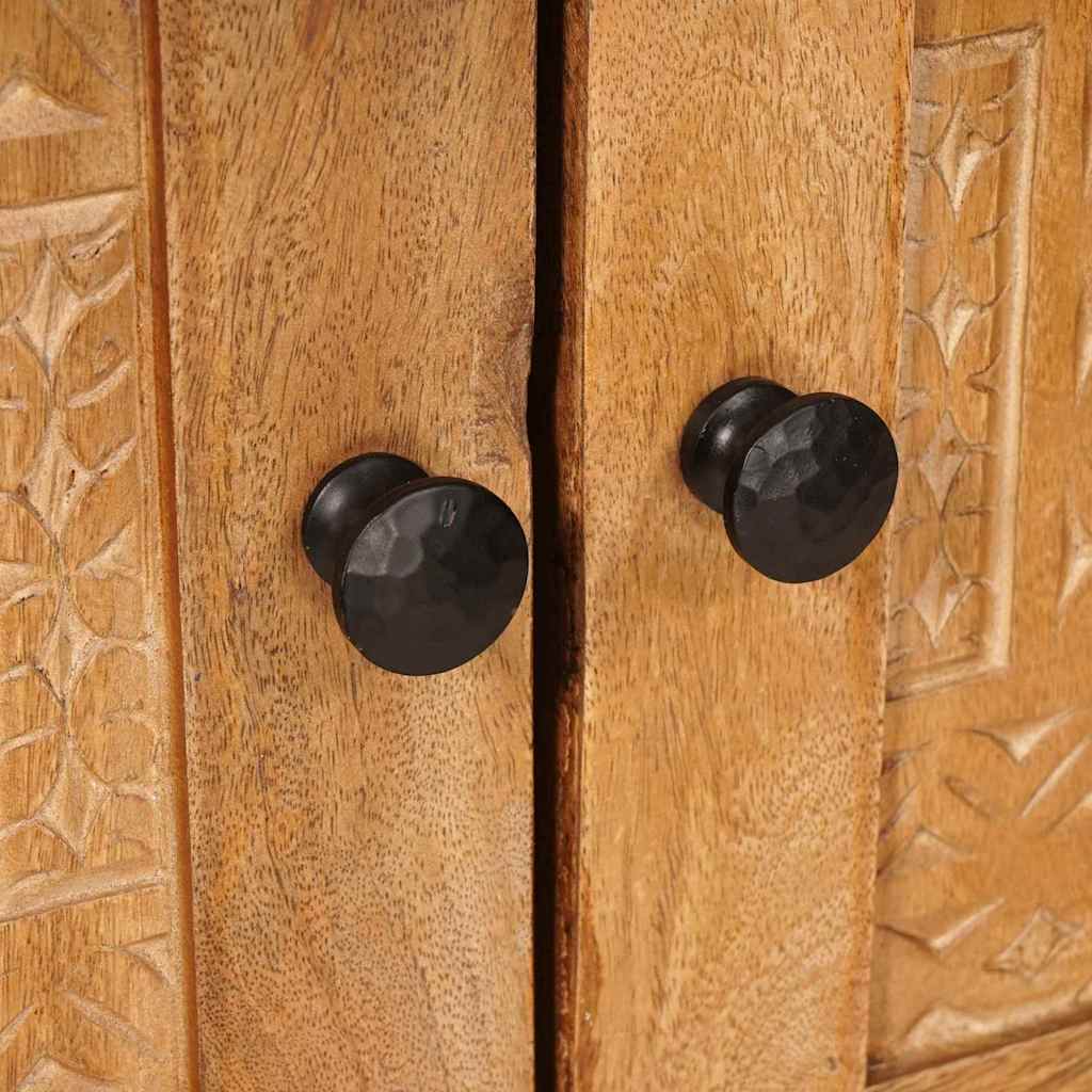 vidaXL Πλαϊνό γραφείο Ανοιχτό καφέ 33.5 x 60 x 75 εκ