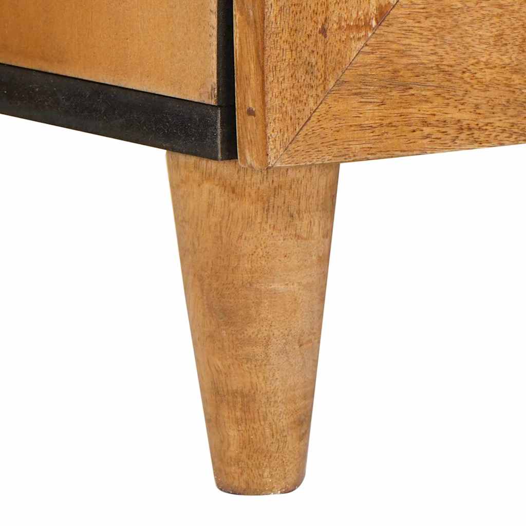 vidaXL Πλαϊνό γραφείο Ανοιχτό καφέ 33.5 x 60 x 75 εκ