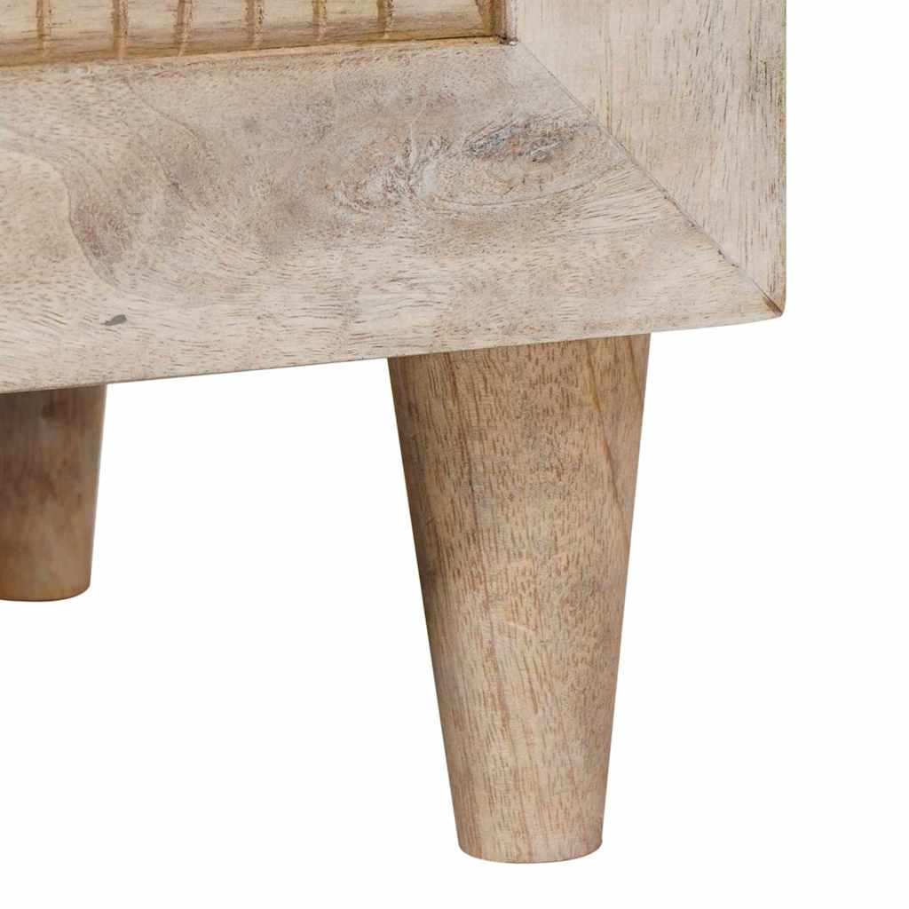 vidaXL Κομοδίνο 2 τμχ. Λευκό 40 x 33 x 46 εκ. Επεξεργασμένο Ξύλο