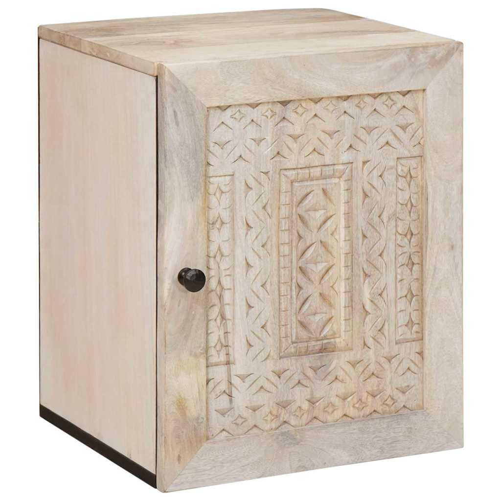 vidaXL Ντουλάπι Μπάνιου Λευκό 38 x 33 x 48 εκ Επεξεργασμένο ξύλο