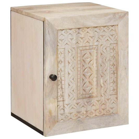 vidaXL Ντουλάπι Μπάνιου Λευκό 38 x 33 x 48 εκ Επεξεργασμένο ξύλο