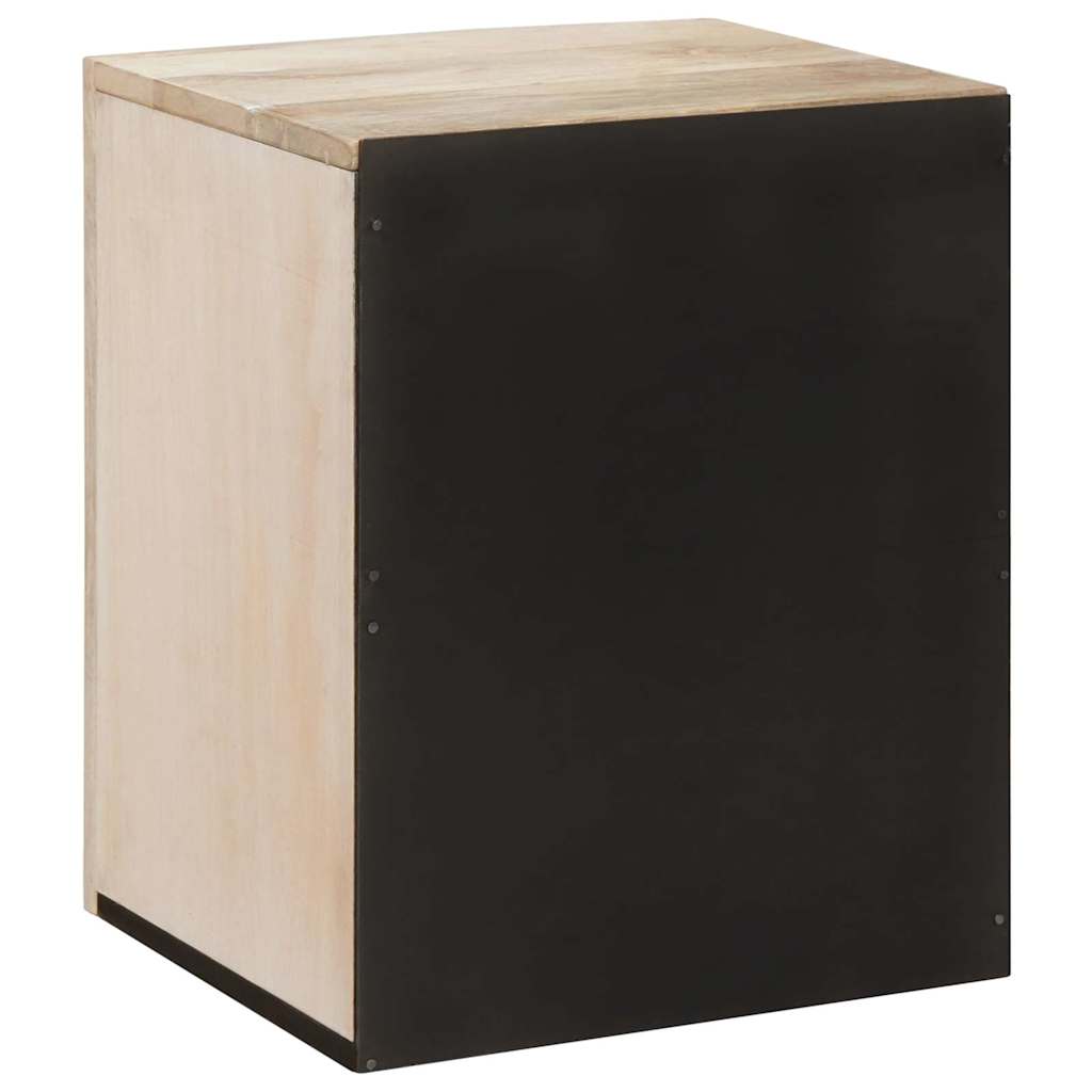 vidaXL Ντουλάπι Μπάνιου Λευκό 38 x 33 x 48 εκ Επεξεργασμένο ξύλο