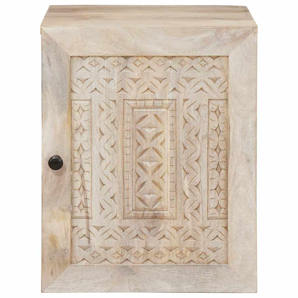 vidaXL Ντουλάπι Μπάνιου Λευκό 38 x 33 x 48 εκ Επεξεργασμένο ξύλο
