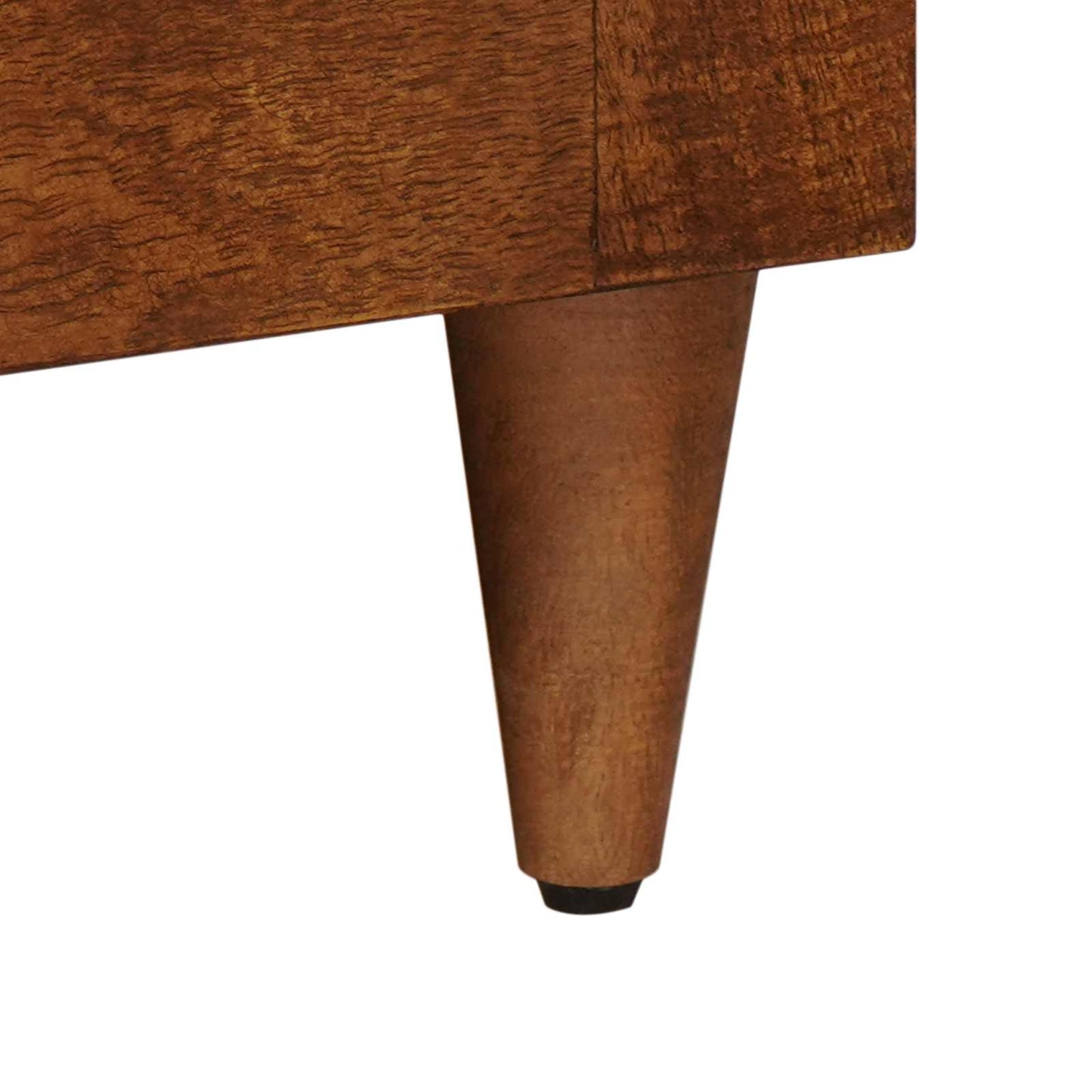 vidaXL Ντουλάπι TV Καρυδιά 105 x 33 x 46 εκ. Στερεό ξύλο μάνγκο