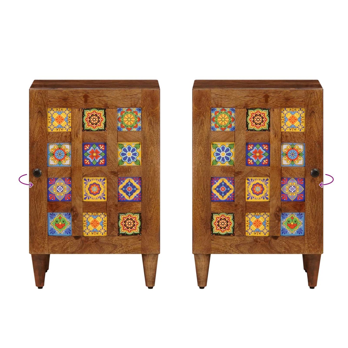 vidaXL Ντουλάπι Μπάνιου με αποθήκευση Καρυδιά 38 x 33,5 x 58 εκ.