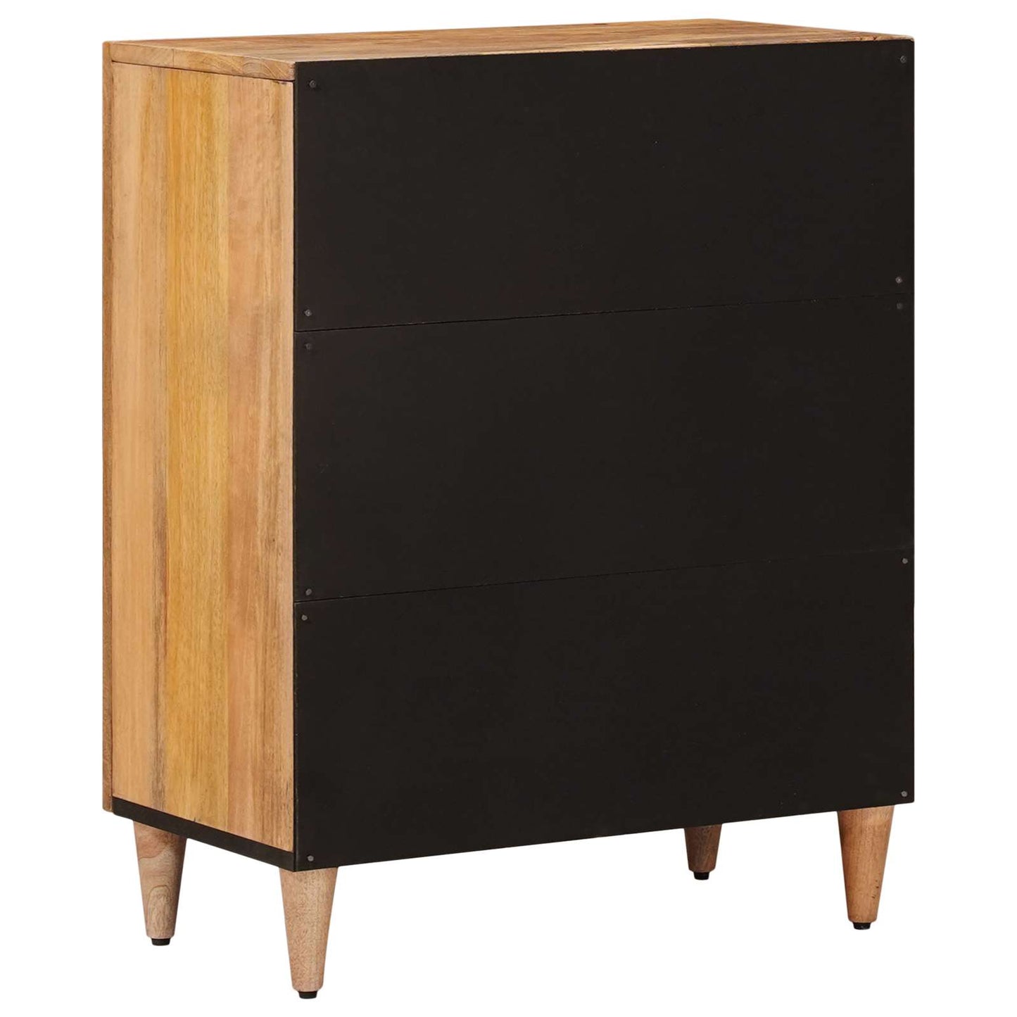 vidaXL Πλαϊνό γραφείο Φυσικό 60 x 33 x 75 cm Στερεό ξύλο μάνγκο