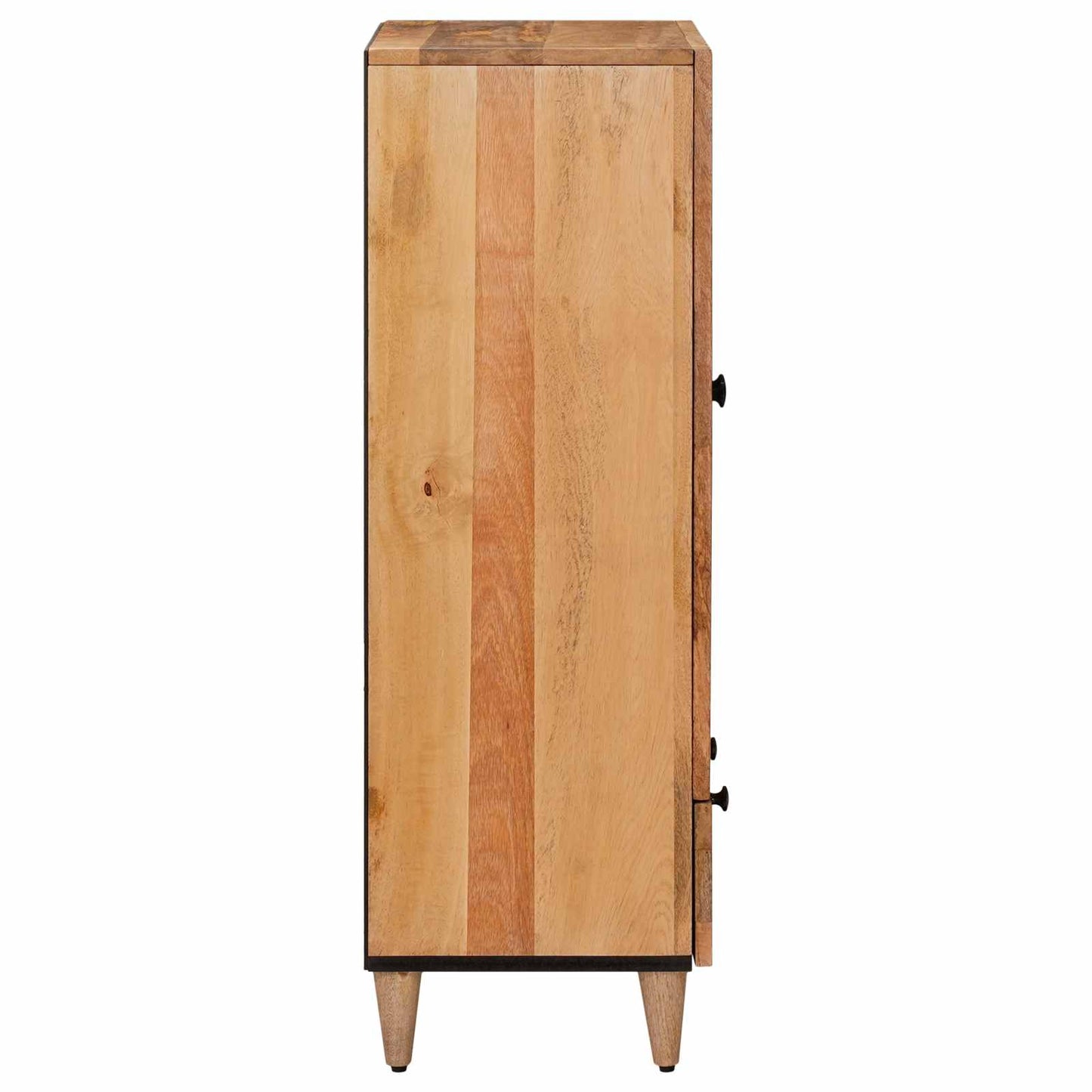 vidaXL Highboard Φυσικό 60 x 33,5 x 100 εκ. Στερεό ξύλο μάνγκο