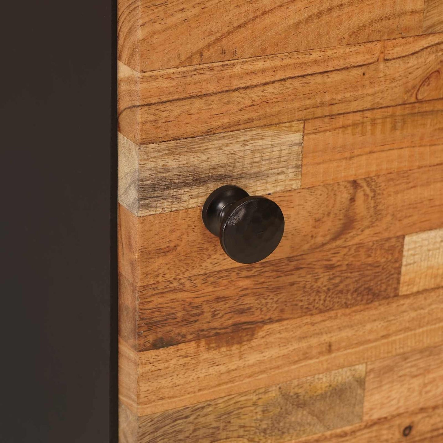 vidaXL Κομοδίνο Καφέ 40 x 33 x 46 εκ. Στερεό ξύλο μάνγκο