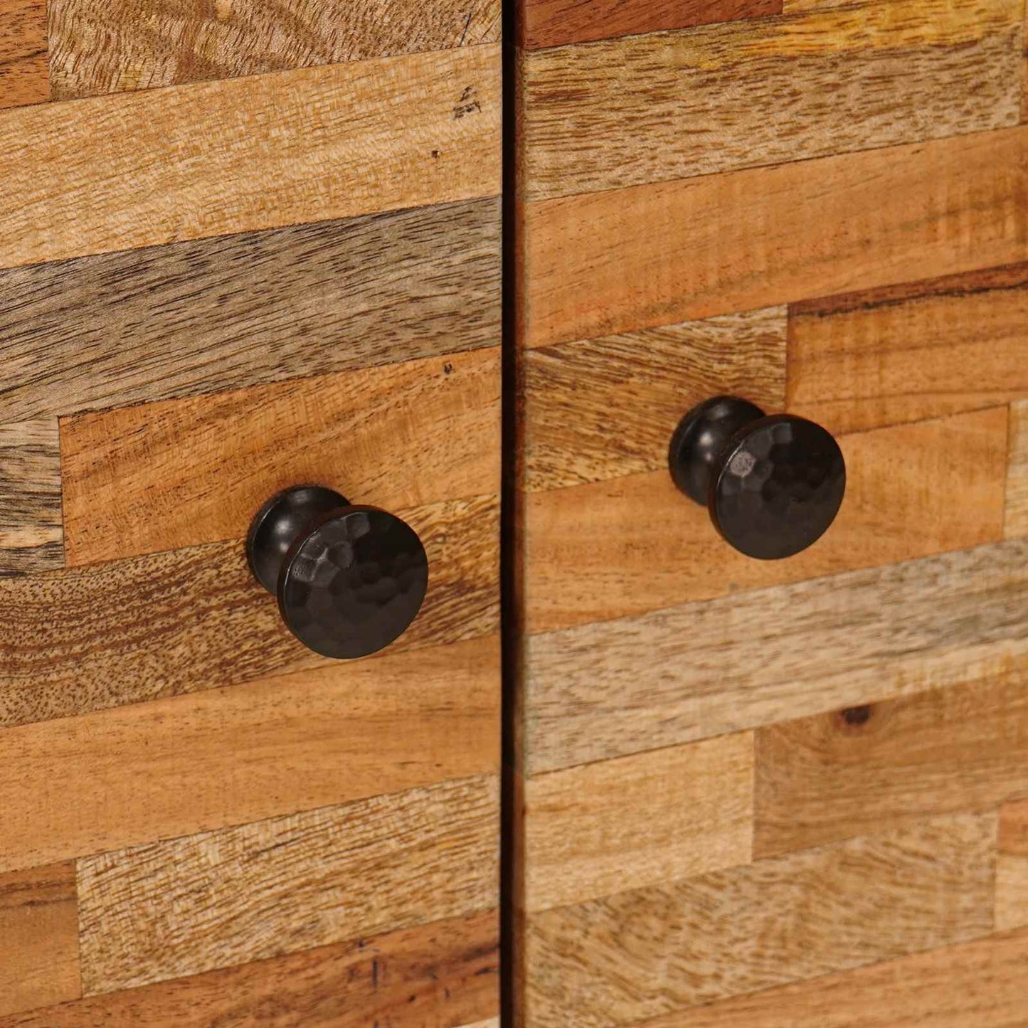 vidaXL Μπουφές Αποθήκευσης Καφέ 60 x 33 x 75 cm Στερεό ξύλο μάνγκο