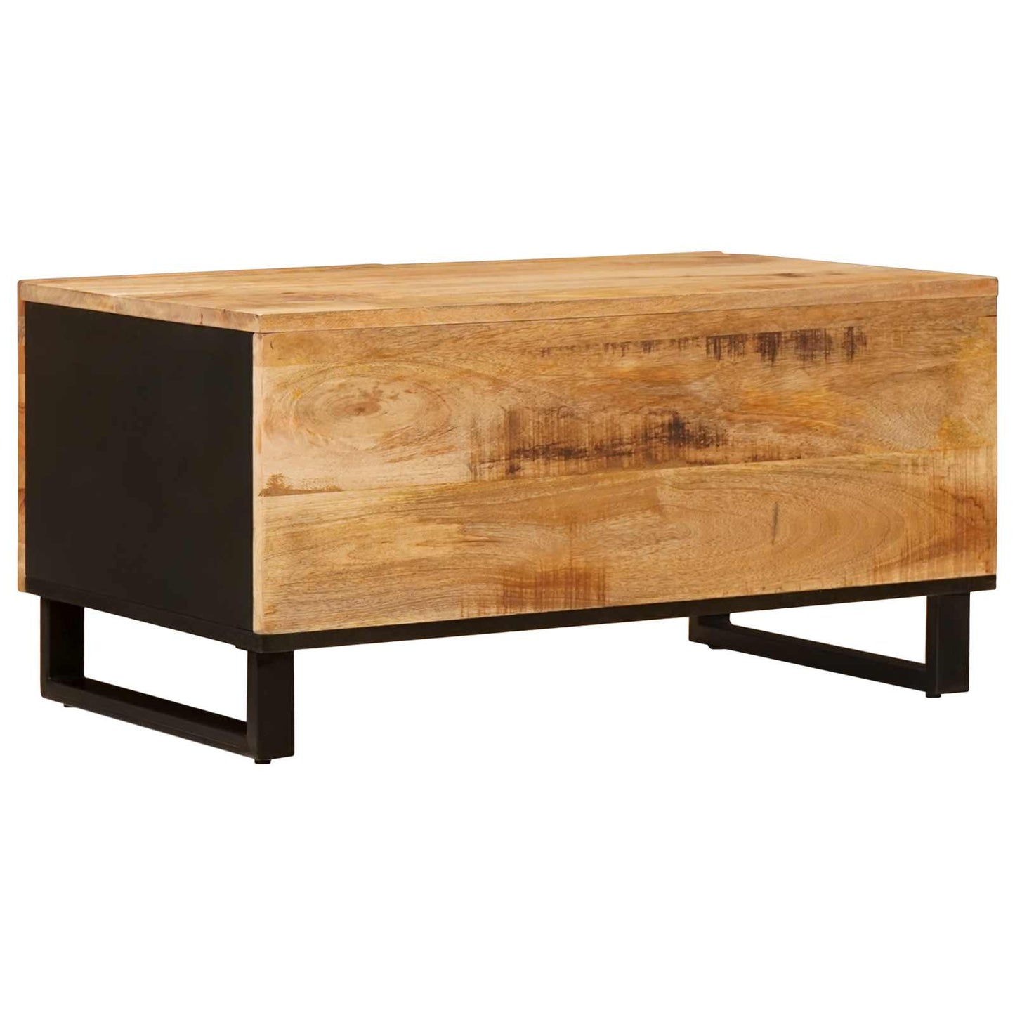 vidaXL Τραπεζάκι σαλονιού Καφέ 80 x 50 x 40 cm Στερεό ξύλο μάνγκο