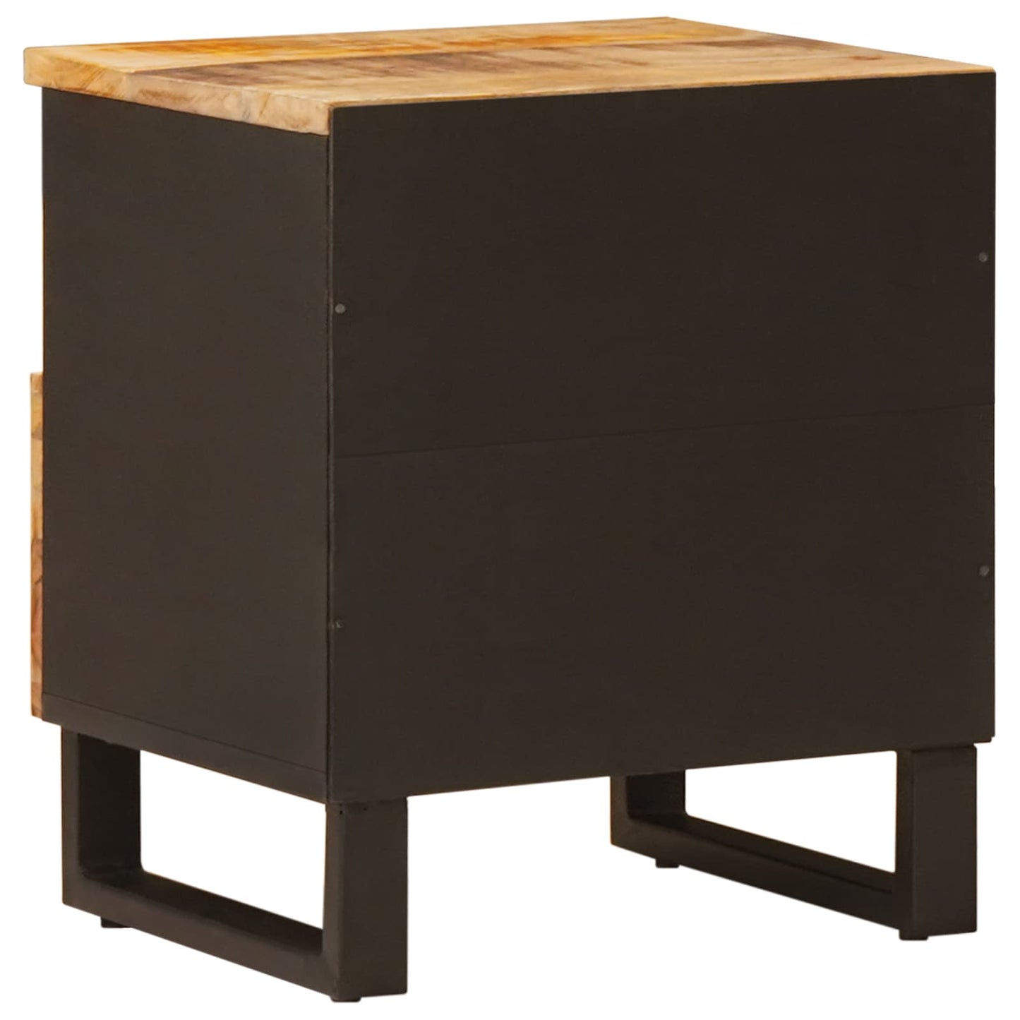 vidaXL Κρεβατοκάμαρα Καφέ 40 x 33 x 46 εκ. Στερεό ξύλο μάνγκο