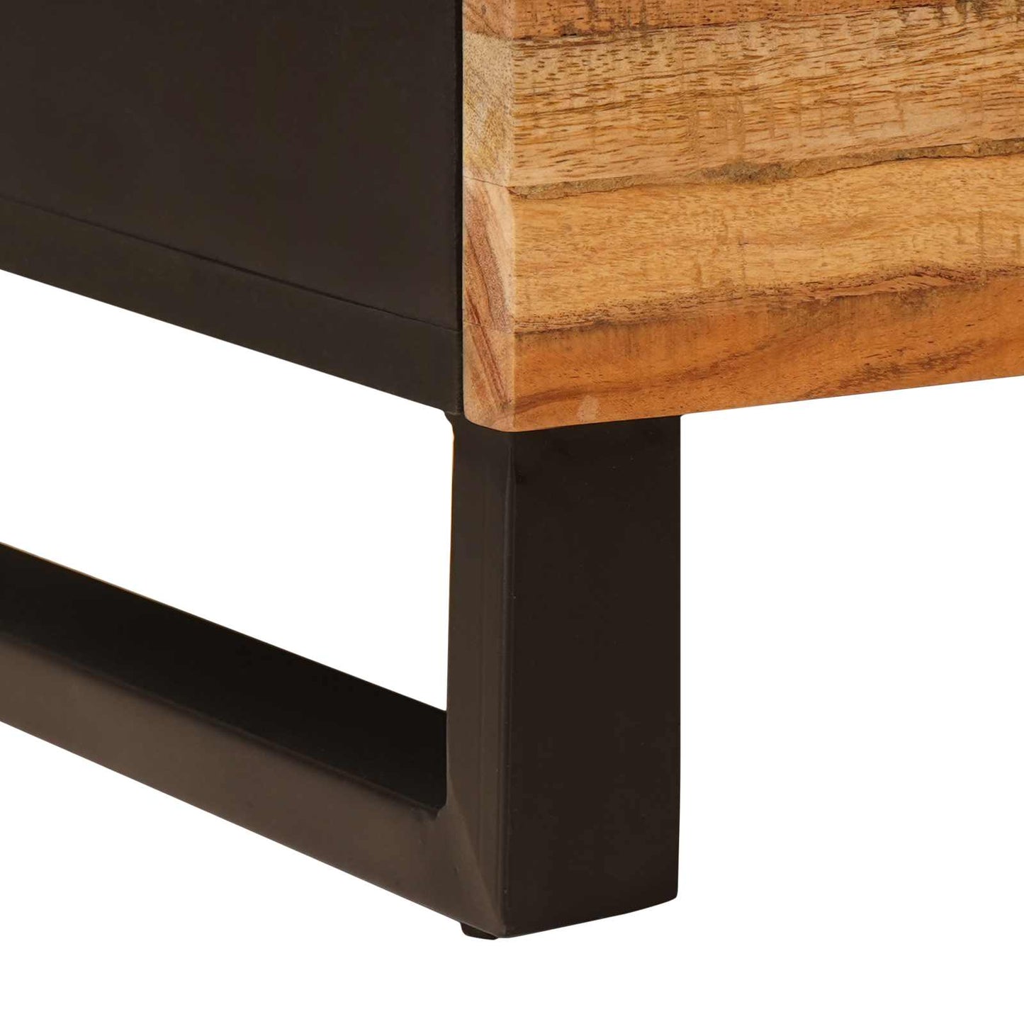 vidaXL Κρεβατοκάμαρα 2 pcs Καφέ 40 x 33 x 46 εκ. Στερεό ξύλο μάνγκο