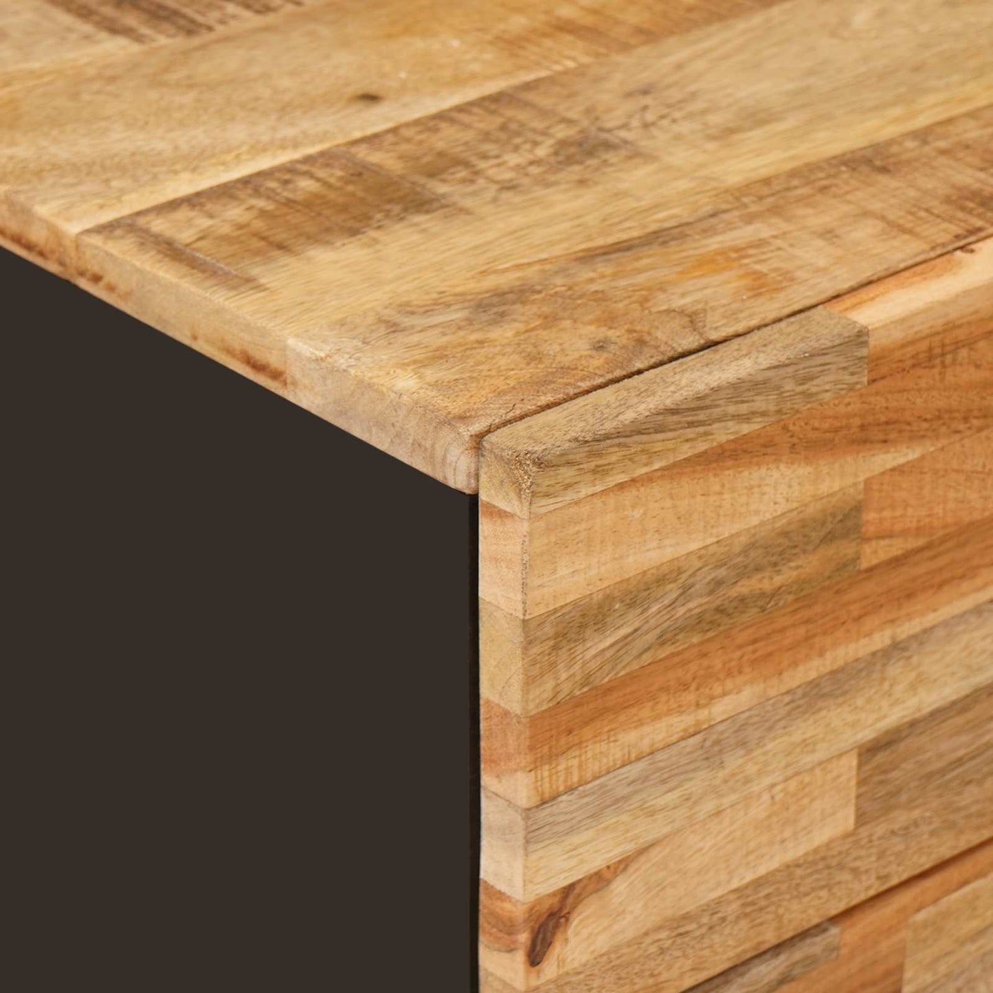 vidaXL Κρεβατοκάμαρα Καφέ 50 x 33 x 60 εκ Στερεό ξύλο μάνγκο