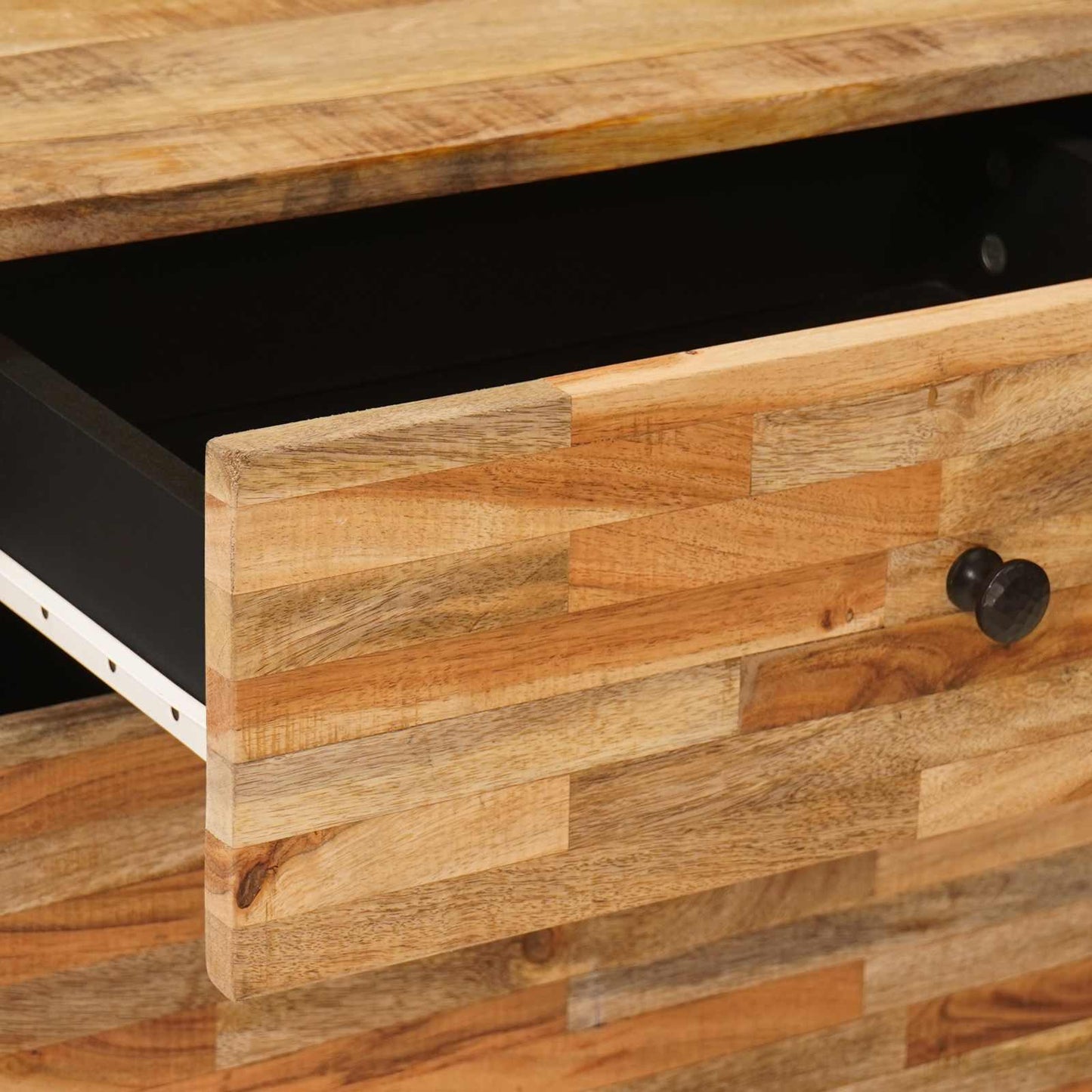 vidaXL Κρεβατοκάμαρα Καφέ 50 x 33 x 60 εκ Στερεό ξύλο μάνγκο