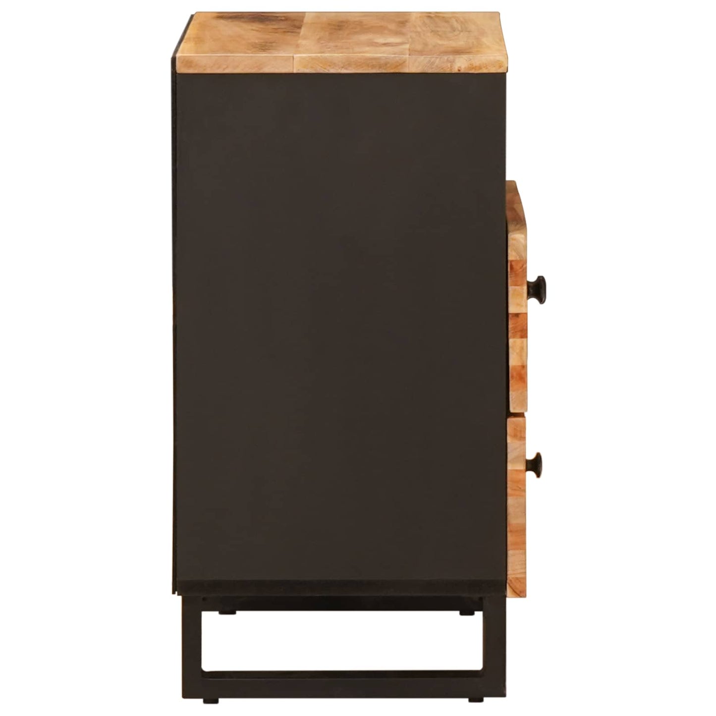 vidaXL Κρεβατοκάμαρα Καφέ 50 x 33 x 62 εκ. Στερεό ξύλο μάνγκο