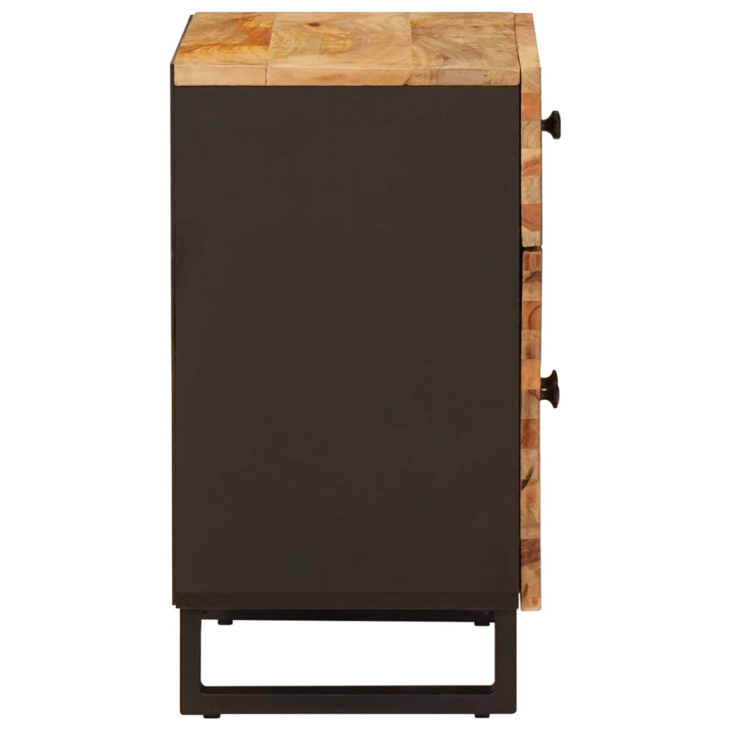 vidaXL Κρεβατοκάμαρα Καφέ 50 x 33 x 60 εκ Στερεό ξύλο μάνγκο