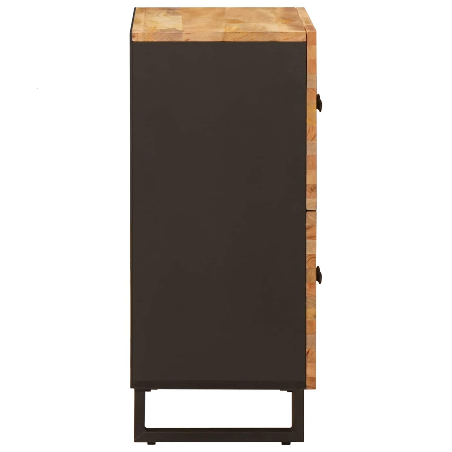 vidaXL Βοηθητικό ντουλάπι Καφέ 60 x 33 x 75 cm Στερεό ξύλο μάνγκο