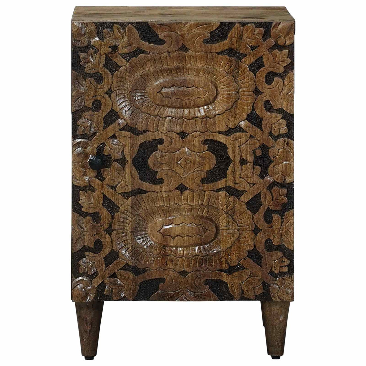 vidaXL Ντουλάπι Μπάνιου Καφέ 38 x 33,5 x 58 εκ. Στερεό ξύλο μάνγκο