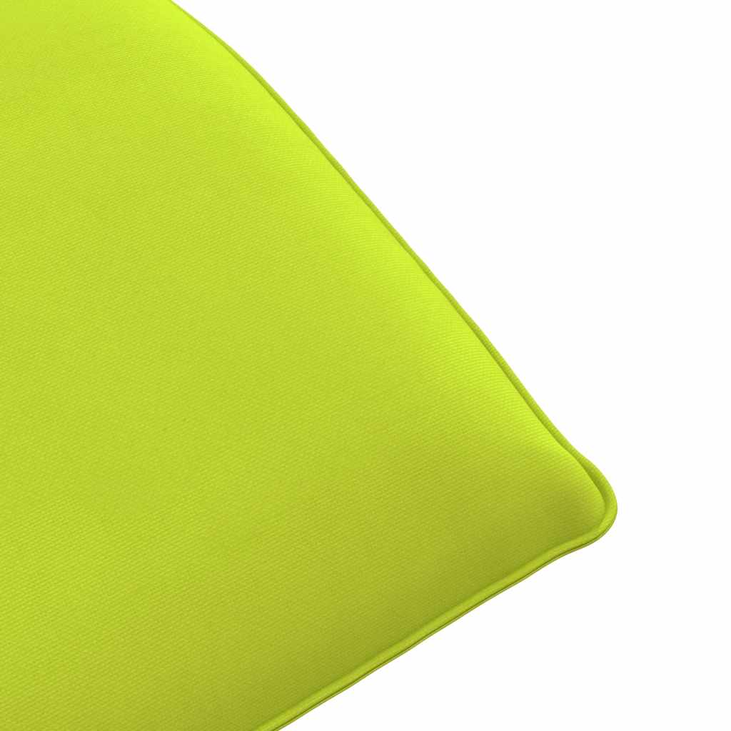 vidaXL Ξαπλώστρα Πτυσσόμενη Ανοιχτό Πράσινο 175x54x8,5 εκ. από Ύφασμα Oxford