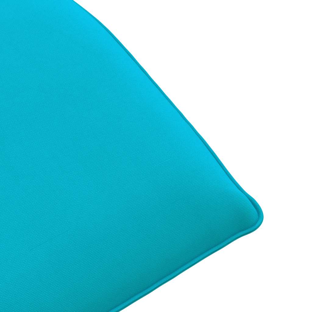 vidaXL Ξαπλώστρα Πτυσσόμενη Τυρκουάζ 175x54x8,5 εκ. από Ύφασμα Oxford