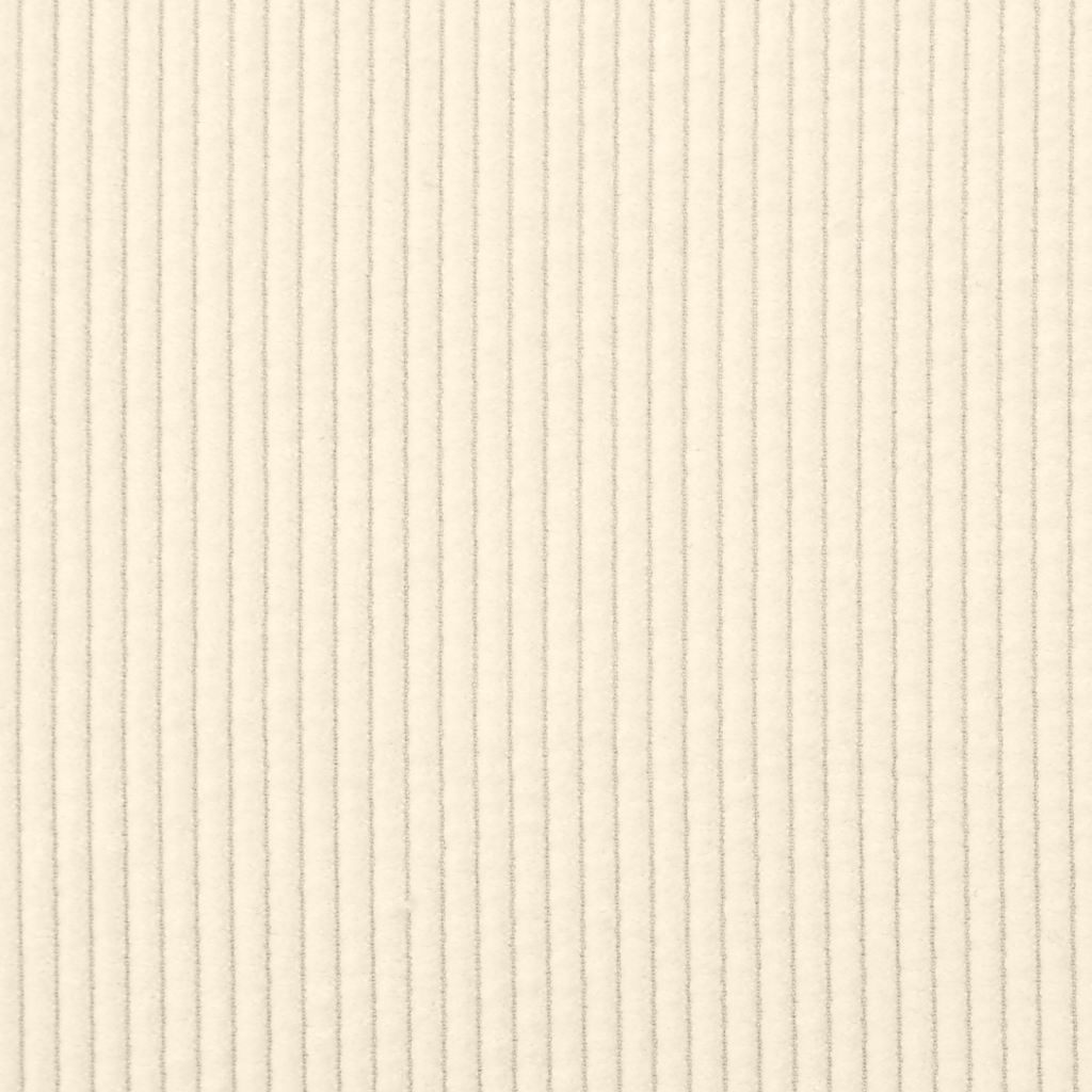 vidaXL Καναπές Loveseat Κρεμ 109 εκ. ύφασμα Corduroy