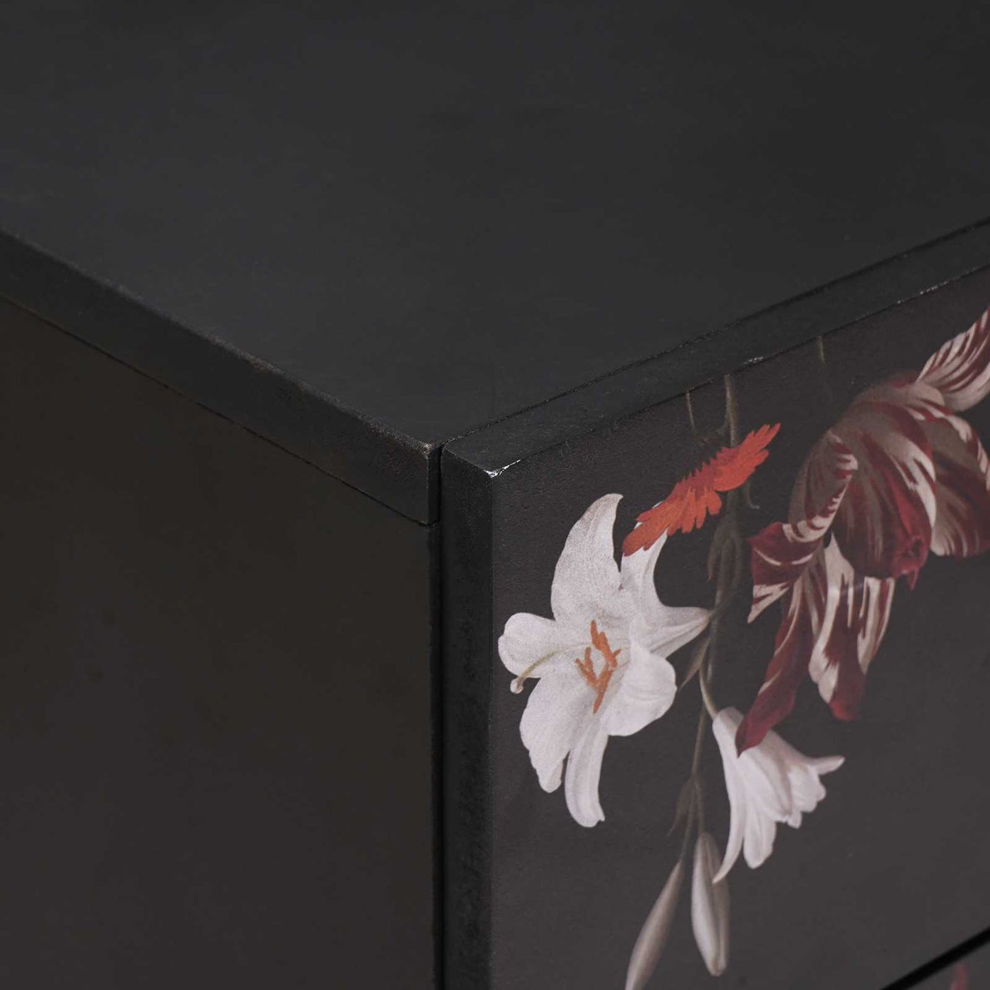 vidaXL Κομοδίνο με συρτάρι Καφέ 40 x 33,5 x 46 εκ Στερεό ξύλο μάνγκο