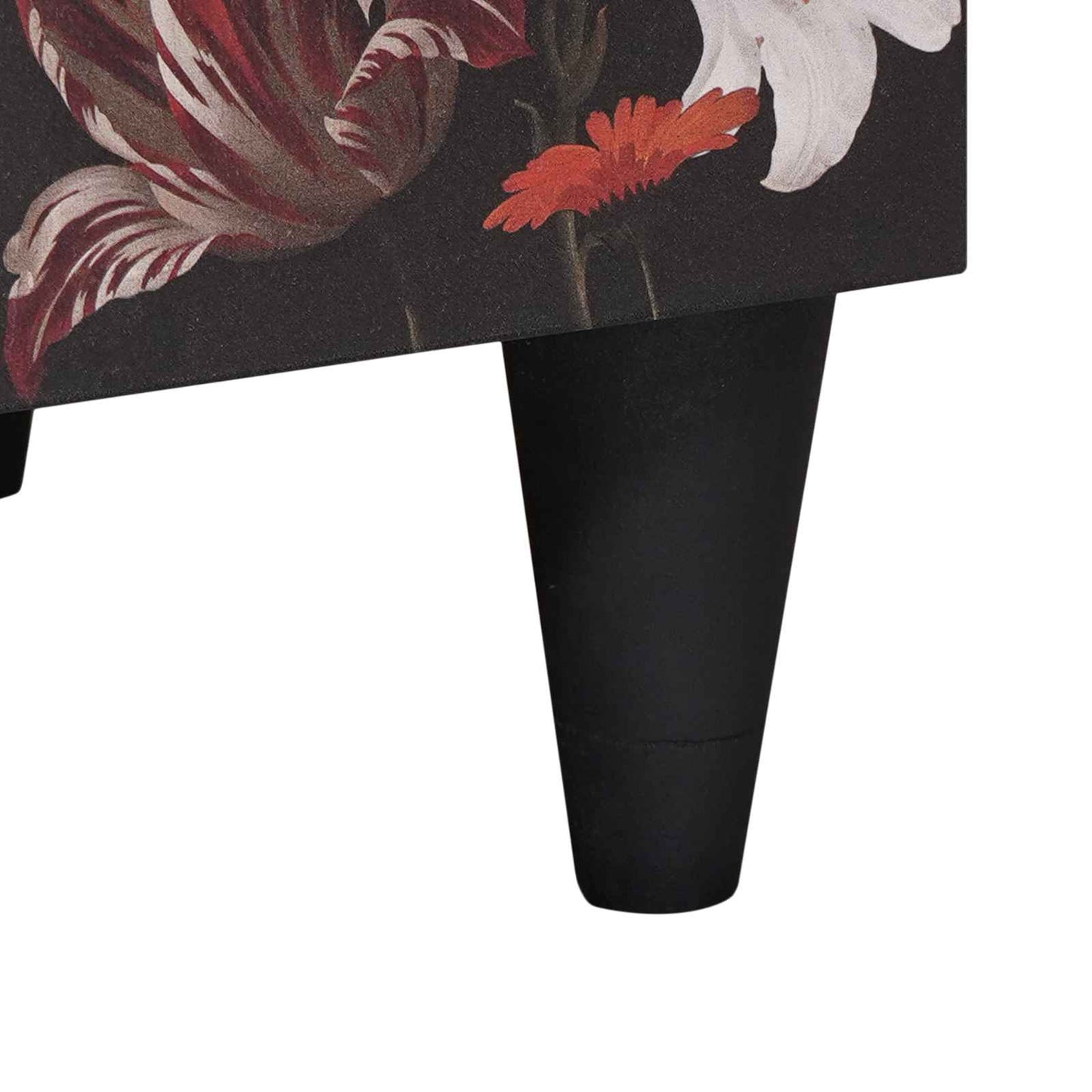 vidaXL Κομοδίνο με συρτάρι Καφέ 40 x 33,5 x 46 εκ Στερεό ξύλο μάνγκο