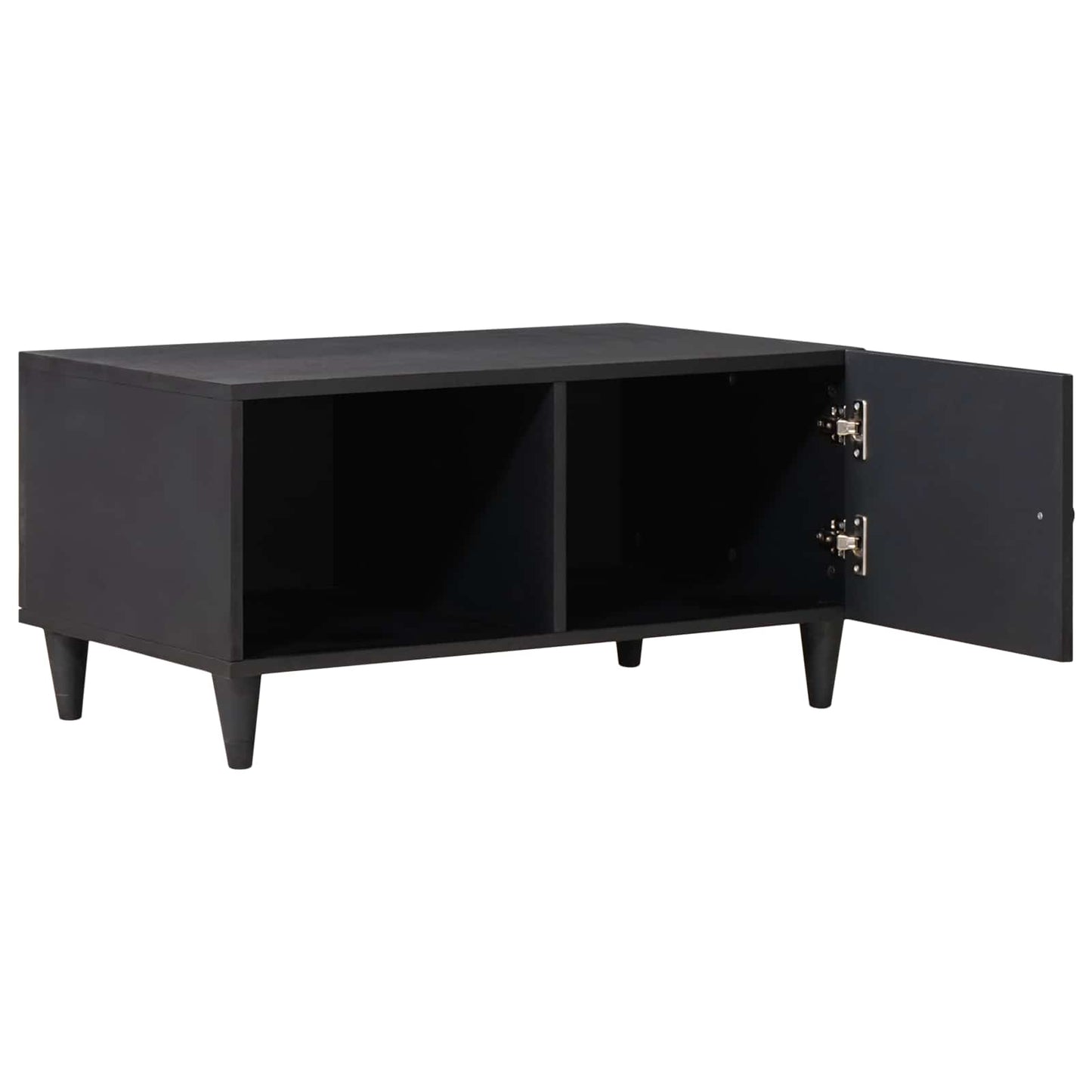 vidaXL Τραπεζάκι σαλονιού Πολύχρωμο 80 x 50 x 40 cm Στερεό ξύλο μάνγκο