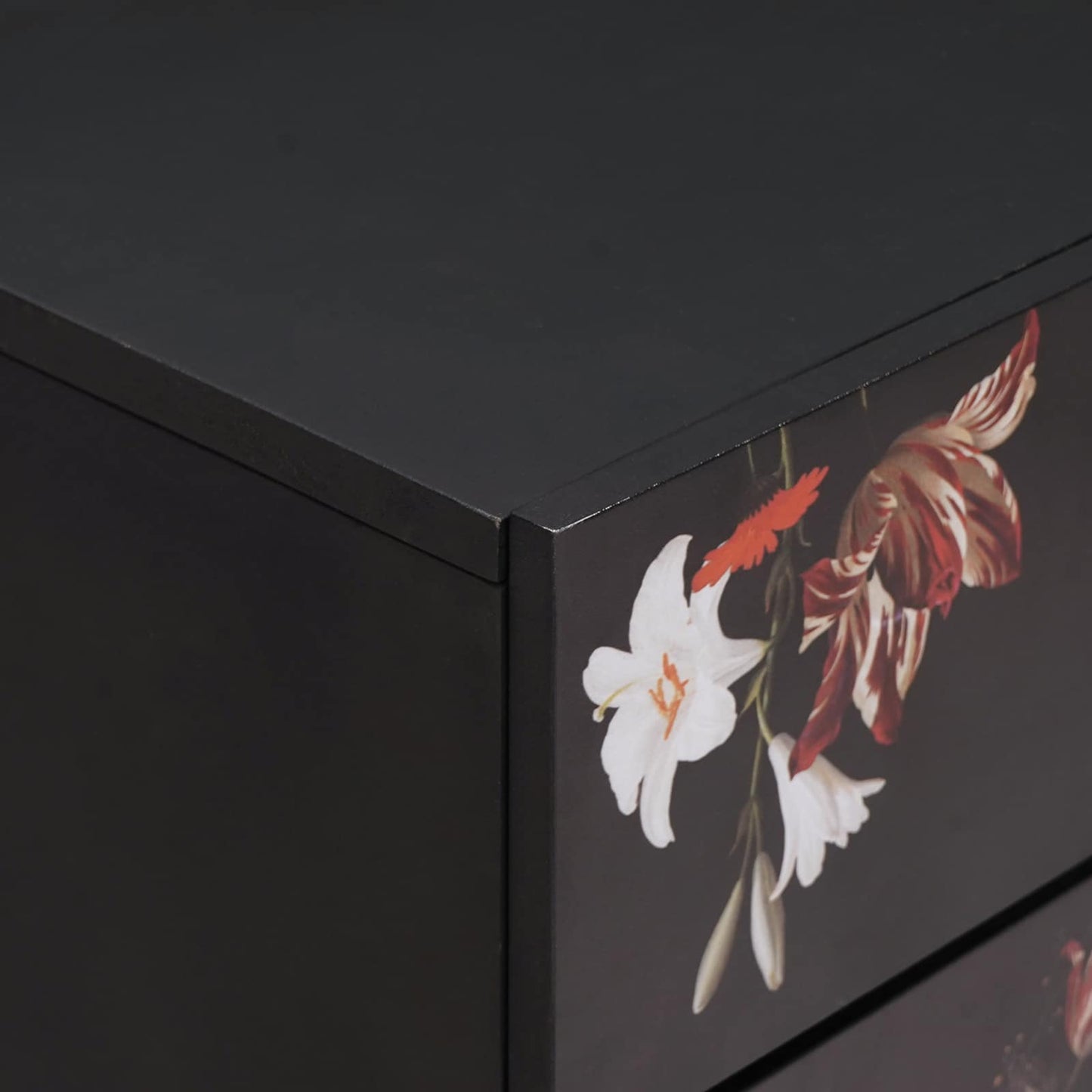 vidaXL Κομοδίνο Πολύχρωμο 50 x 33 x 60 εκ Στερεό ξύλο μάνγκο