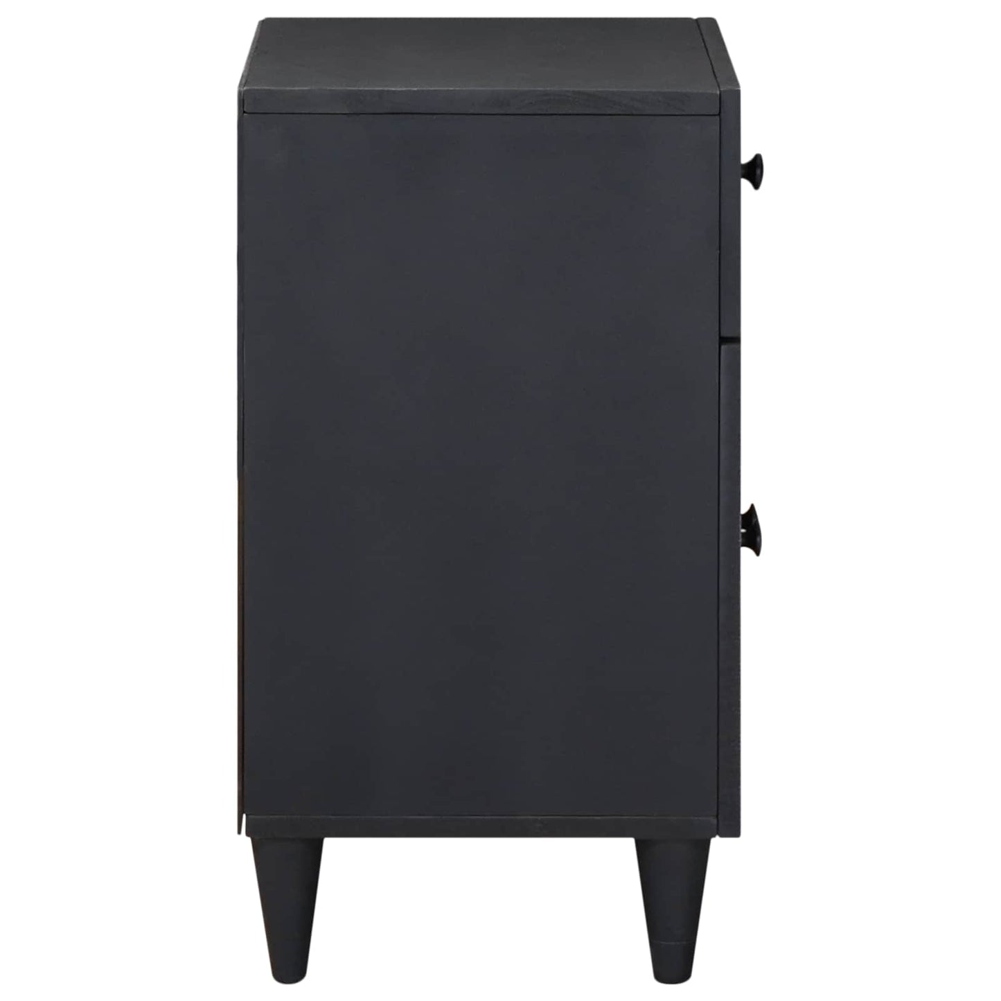 vidaXL Κομοδίνο Πολύχρωμο 50 x 33 x 60 εκ Στερεό ξύλο μάνγκο