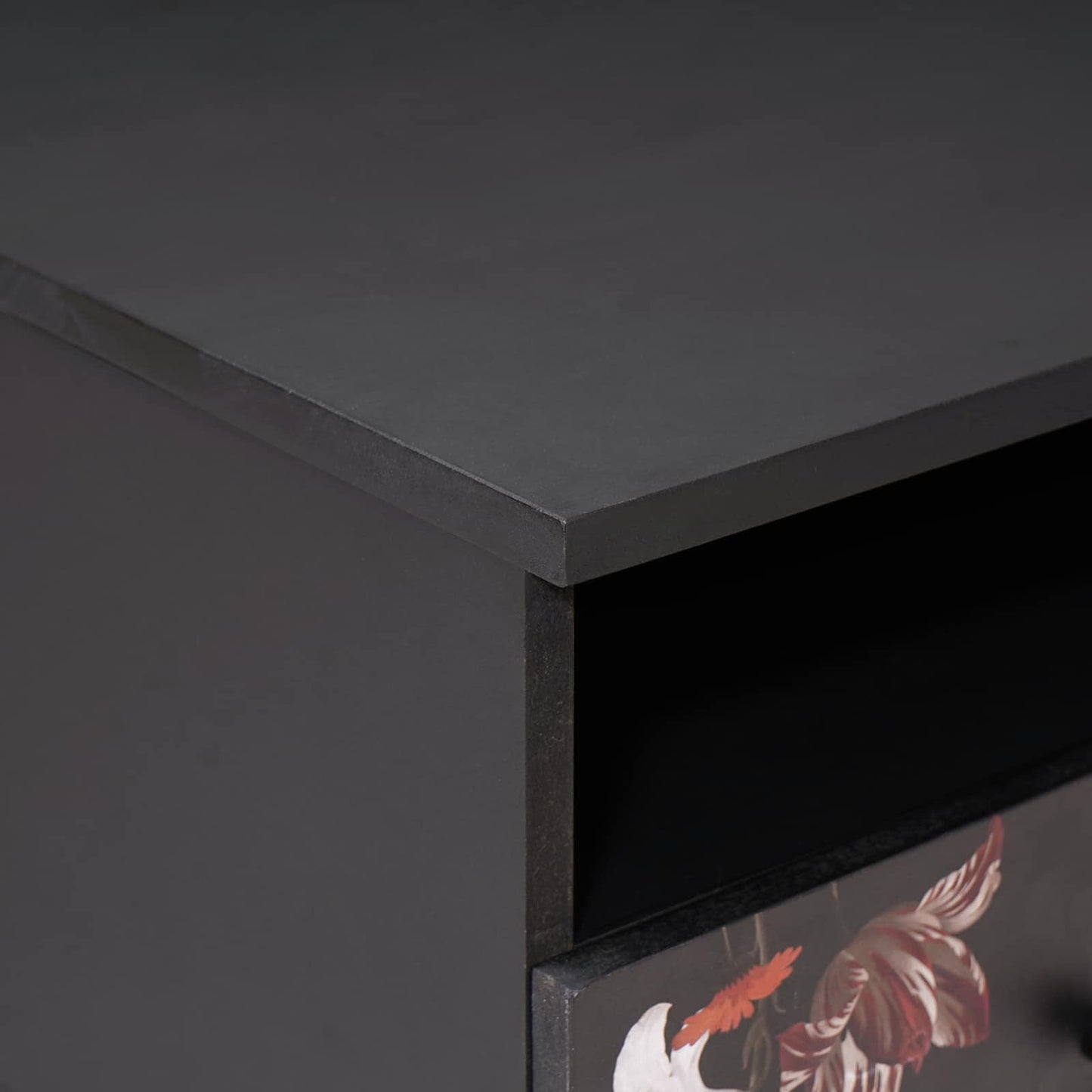 vidaXL Τραπεζάκι σαλονιού Πολύχρωμο 80 x 54 x 40 εκ Στερεό ξύλο μάνγκο