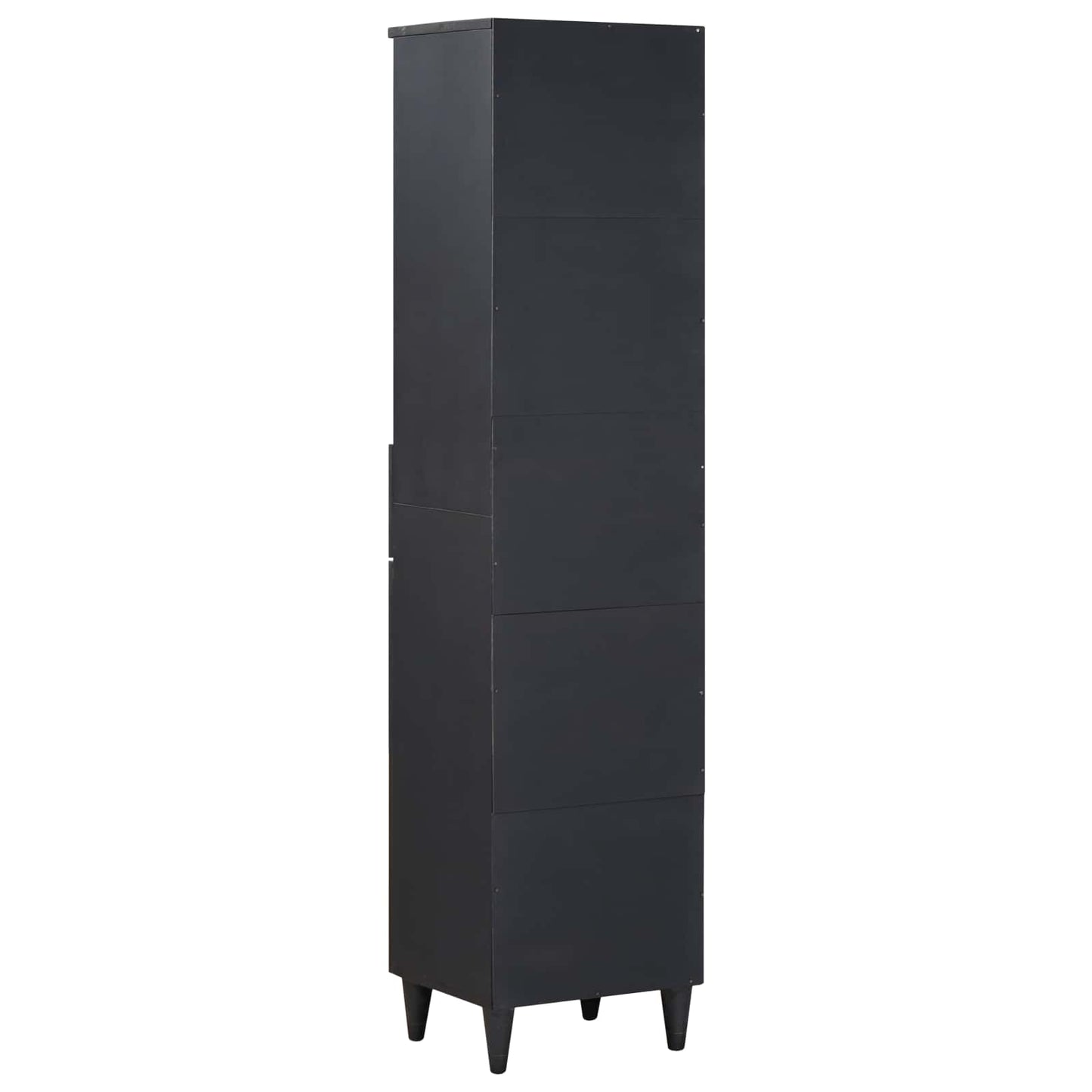 vidaXL Ντουλάπι Μπάνιου με συρτάρι Πολύχρωμο 38 x 33,5 x 160 εκ