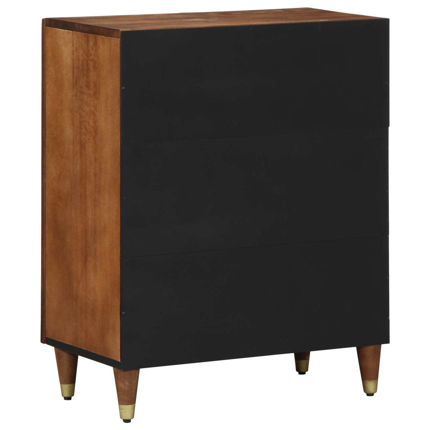 vidaXL Πλαϊνό γραφείο Καφέ 60 x 33 x 75 cm Στερεό ξύλο μάνγκο