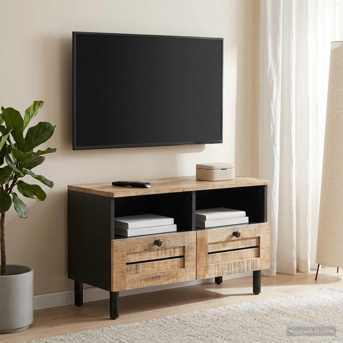 vidaXL Ντουλάπες Αποθήκευσης Φυσικό 70 x 33 x 46 εκ Στερεό ξύλο μάνγκο