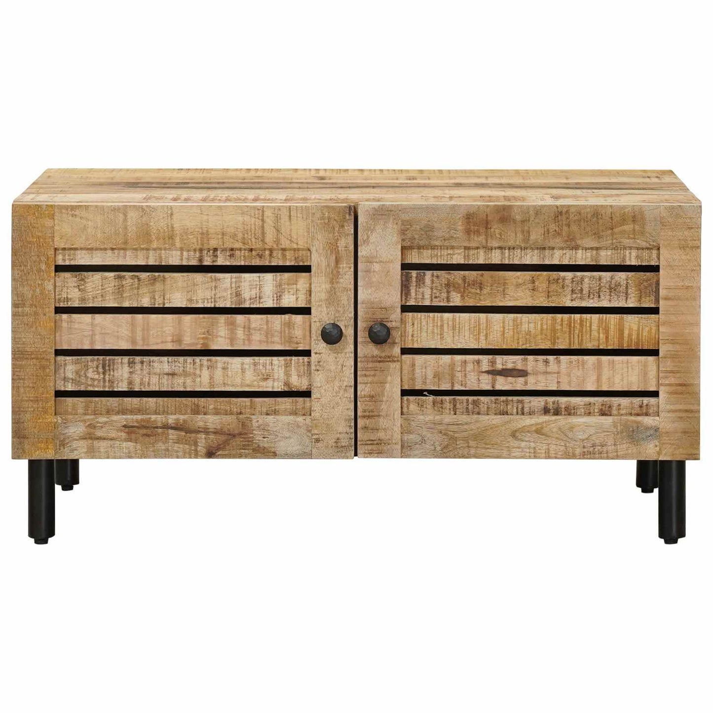 vidaXL Τραπεζάκι σαλονιού Φυσικό 80 x 50 x 40 cm Στερεό ξύλο μάνγκο