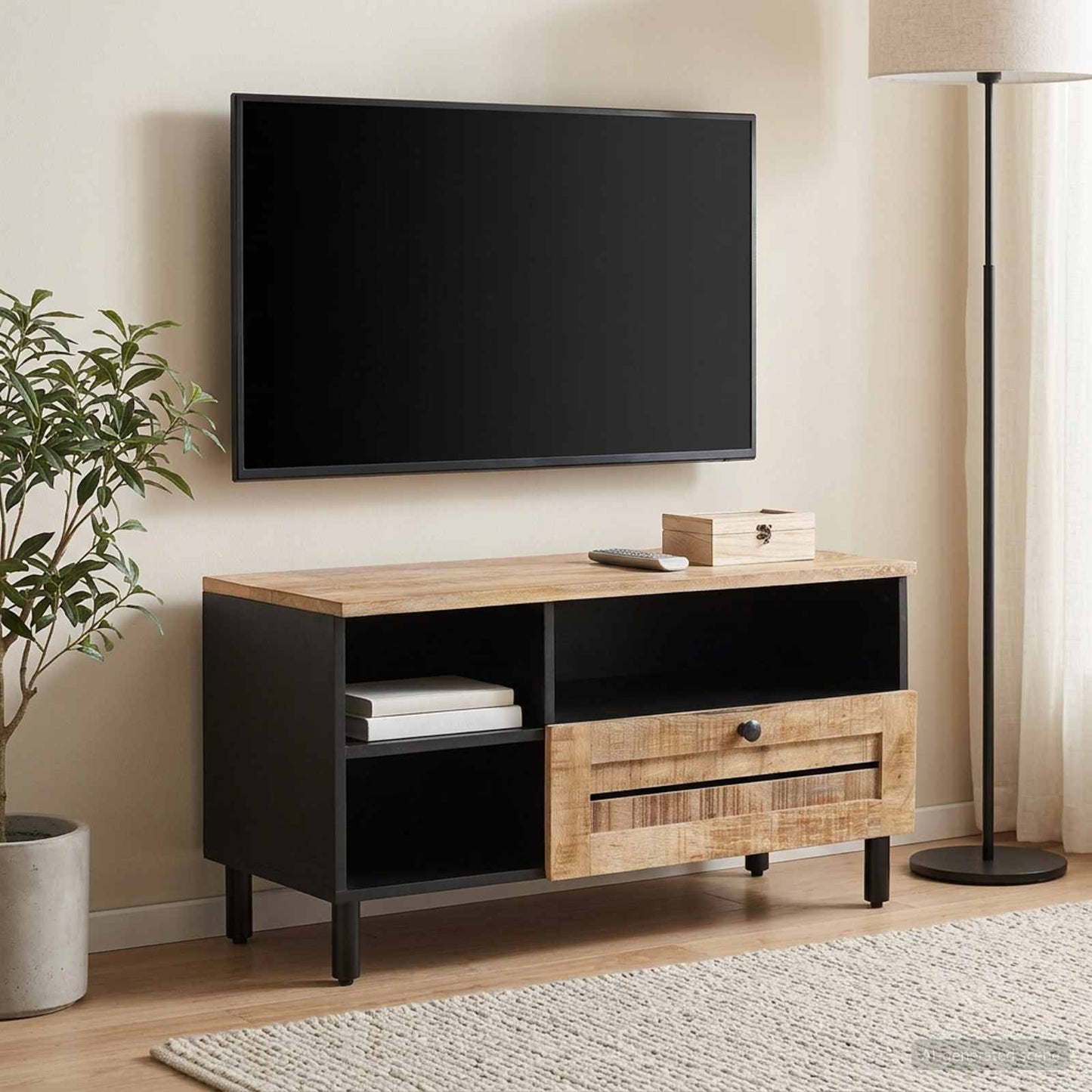 vidaXL Ντουλάπες Αποθήκευσης με συρτάρι Καφέ 80 x 33,5 x 46 εκ.
