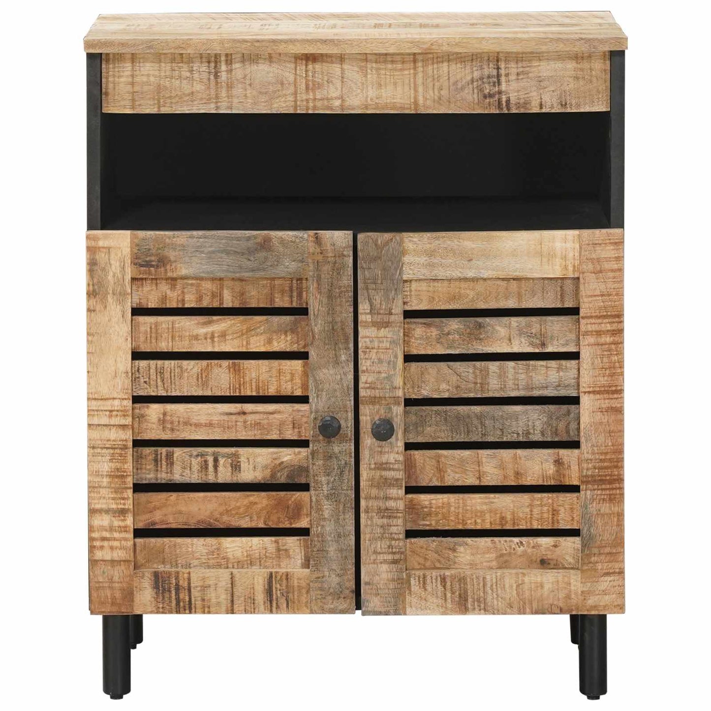vidaXL Ντουλάπες Αποθήκευσης Φυσικό 60 x 33 x 75 cm Στερεό ξύλο μάνγκο