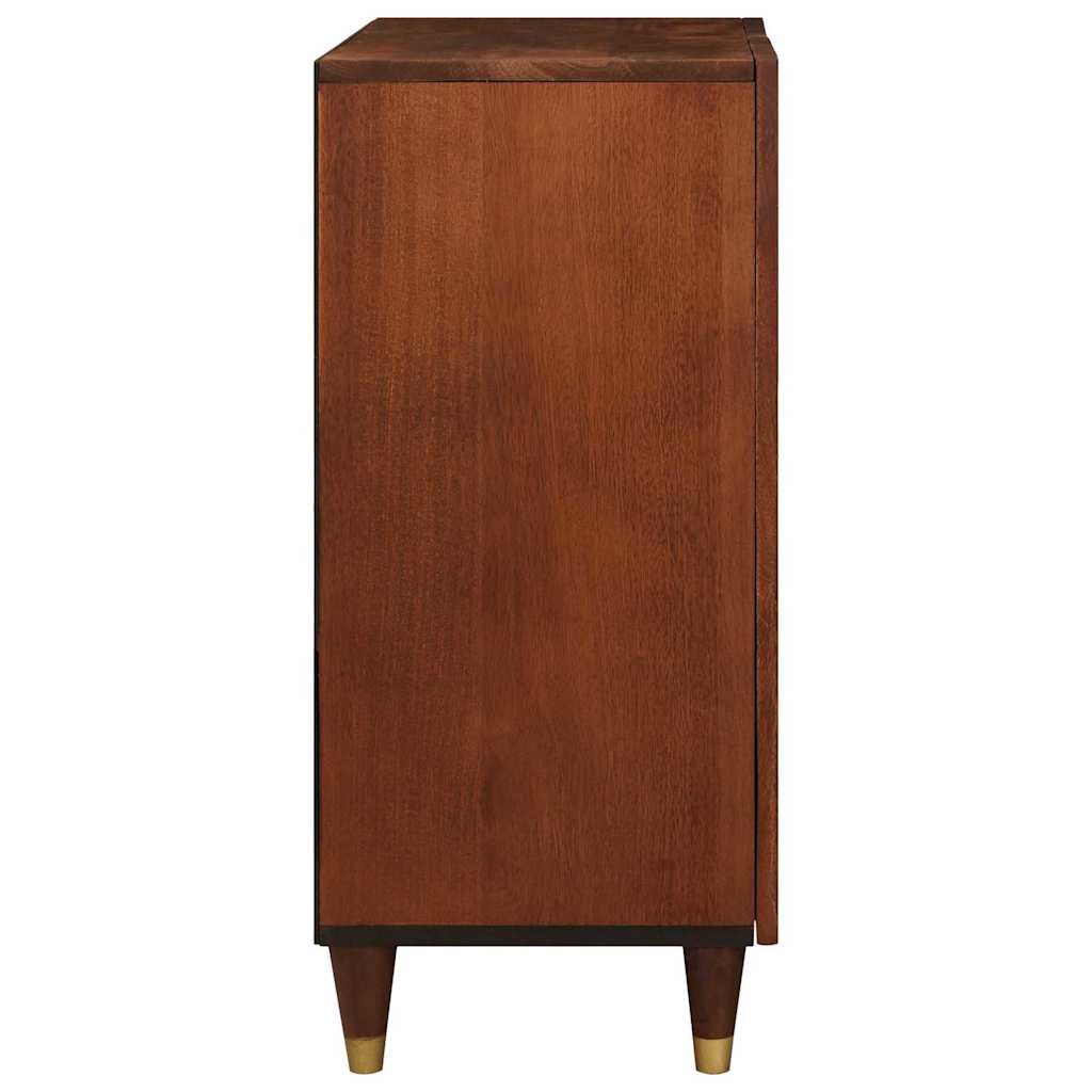 vidaXL Πλαϊνό γραφείο Καφέ 60 x 33 x 75 cm Στερεό ξύλο μάνγκο