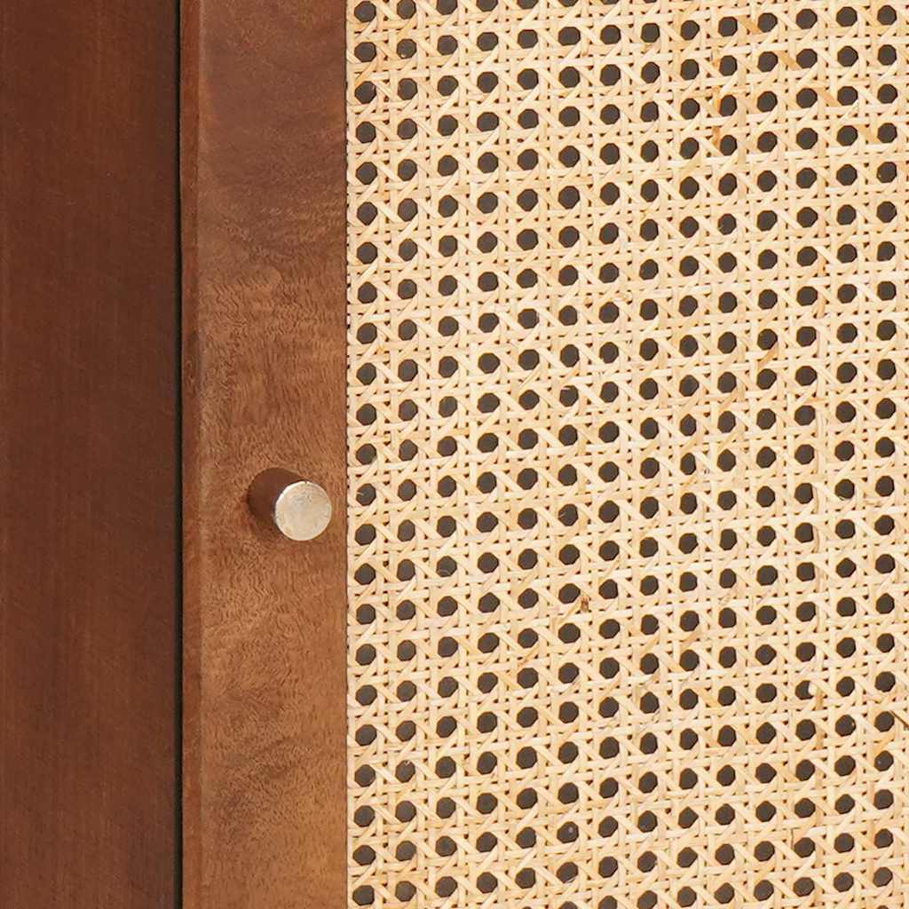 vidaXL Ντουλάπι Μπάνιου με ράφι Επιτοίχιο Καστανό 38 x 33.5 x 48 εκ.