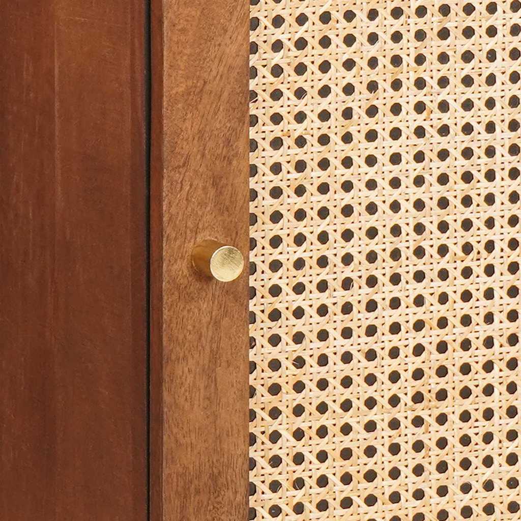 vidaXL Ντουλάπι Μπάνιου Καφέ 38 x 33,5 x 58 εκ. Επεξεργασμένο ξύλο