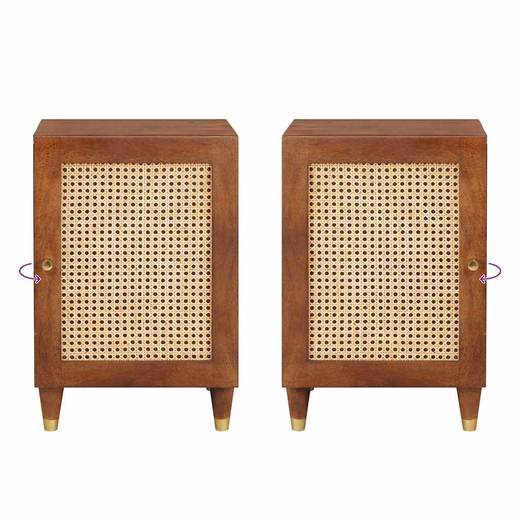 vidaXL Ντουλάπι Μπάνιου Καφέ 38 x 33,5 x 58 εκ. Επεξεργασμένο ξύλο