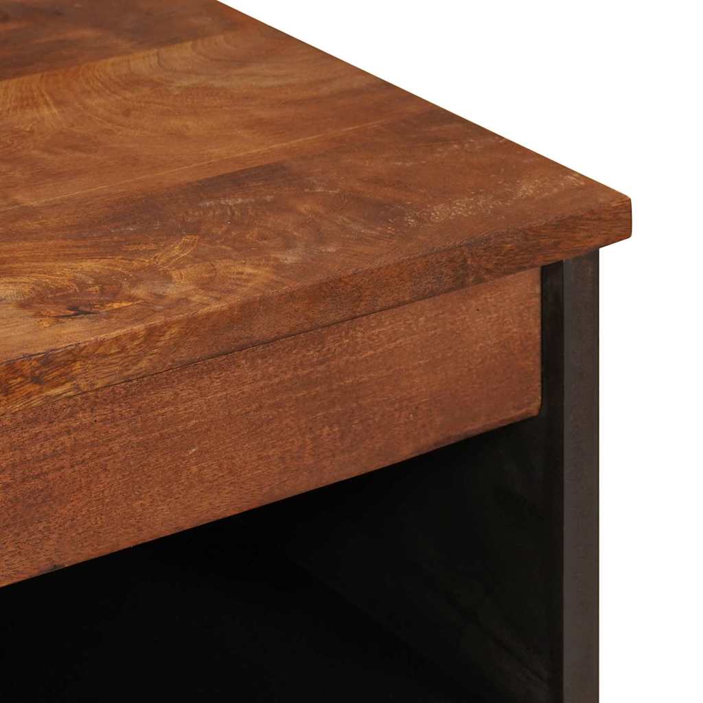 vidaXL Βοηθητικό ντουλάπι Καφέ 60 x 33,5 x 75 εκ. Στερεό ξύλο μάνγκο