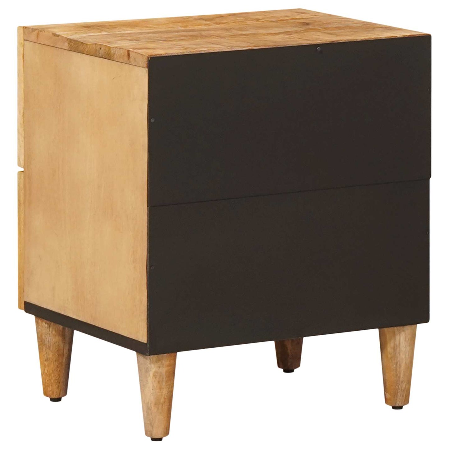 vidaXL Κομοδίνο Καφέ 40 x 33 x 46 cm Στερεό ξύλο μάνγκο