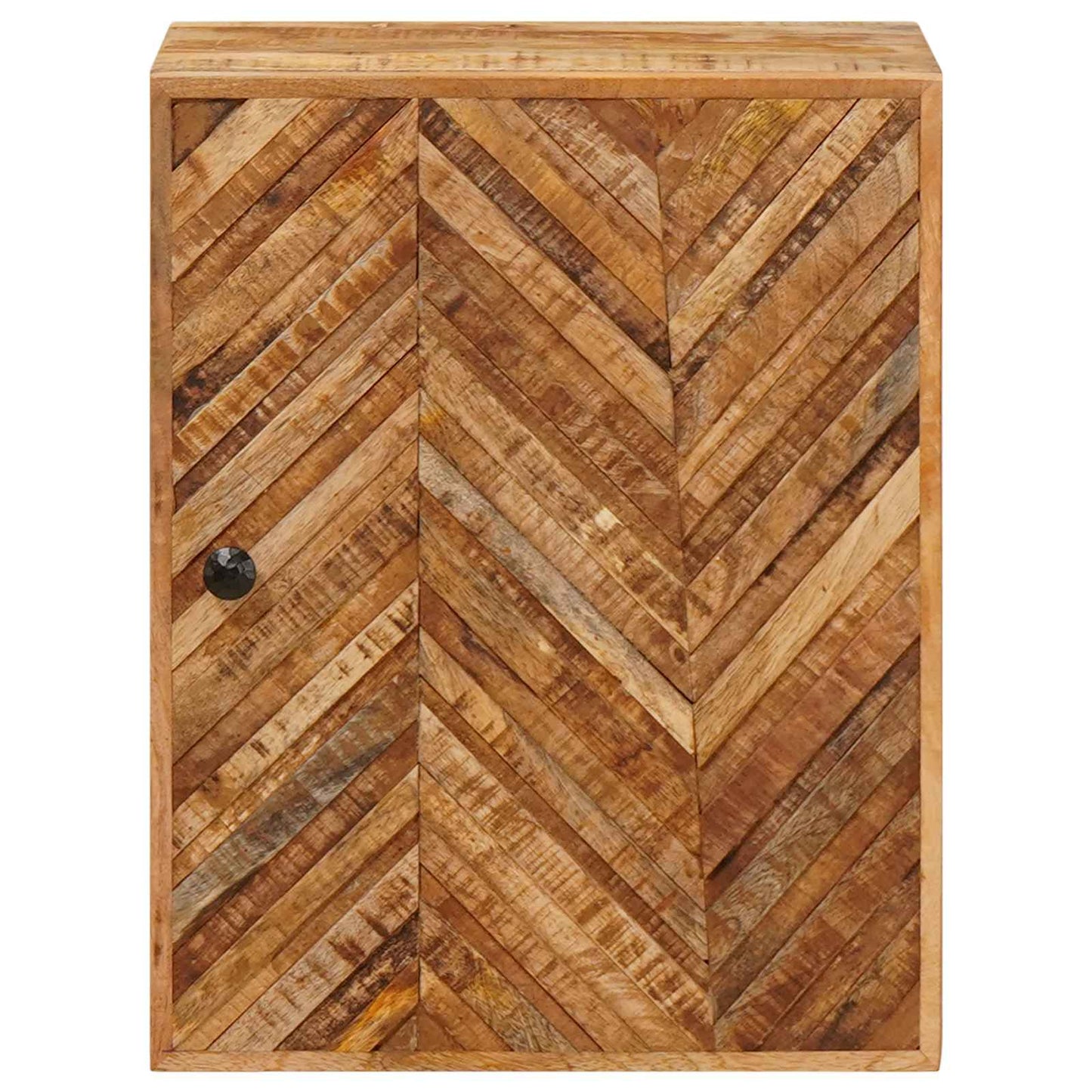 vidaXL Κρεμαστό ντουλάπι Καφέ 38 x 33,5 x 48 εκ. Στερεό ξύλο μάνγκο