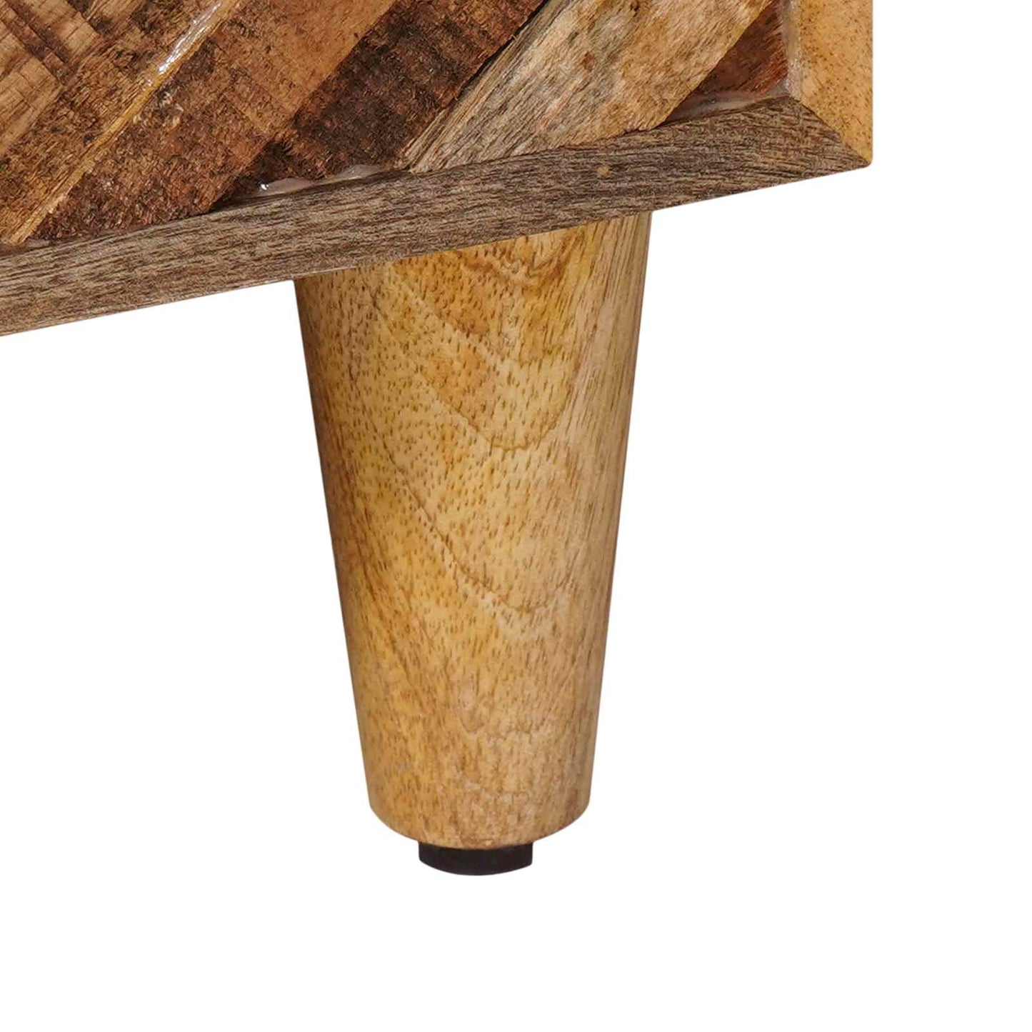 vidaXL Ντουλάπι Μπάνιου Καφέ 38 x 33,5 x 160 εκ Στερεό ξύλο μάνγκο