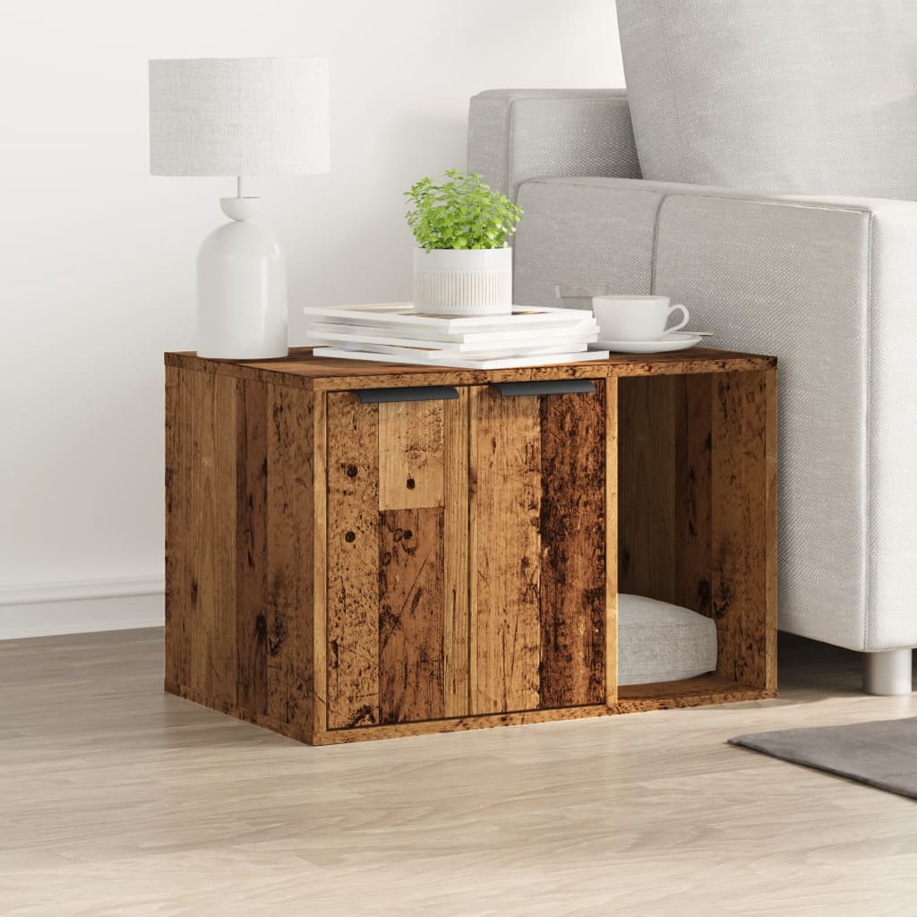 vidaXL Τουαλέτα Γάτας Περίφραξη 60x40x40 εκ. Επεξεργασμ. Ξύλο