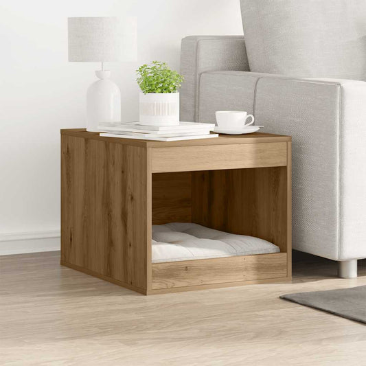 vidaXL Τουαλέτα Γάτας Περίφραξη Αρτισιανή Δρυς 47x59x42 εκ Επεξ. Ξύλο