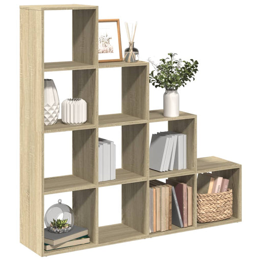 vidaXL Βιβλιοθήκη/Διαχωριστικό Χώρου 4 Επ. 131,5x29x131,5 εκ. Επ. Ξύλο