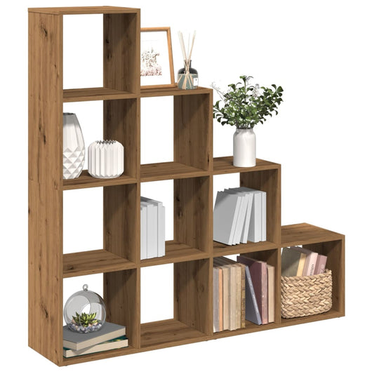 vidaXL Βιβλιοθήκη/Διαχωριστικό Χώρου 4 Επ. 131,5x29x131,5 εκ. Επ. Ξύλο